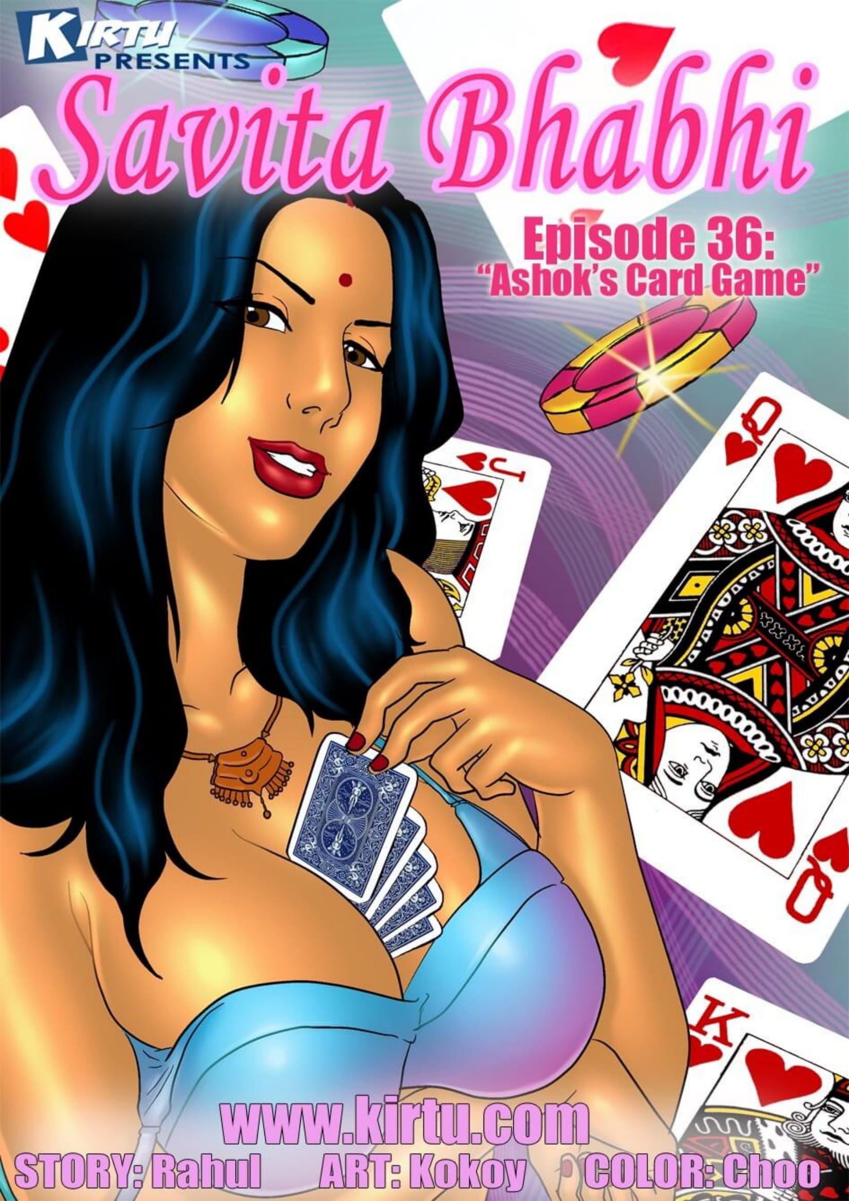 Savita Bhabhi Episode 36 English – Ashok’s Card Game - 11 - FSIComics