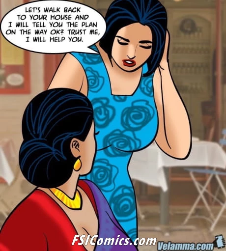Velamma Episode 64 Blackmailed 2 051 - FSIComics Velamma Episode 64 Blackmailed 2 051 - FSIComics