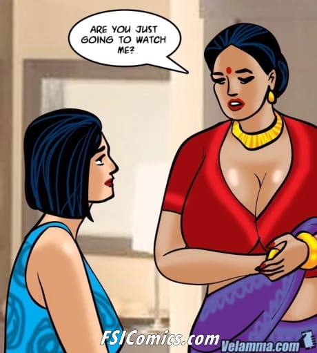 Velamma Episode 64 Blackmailed 2 064 - FSIComics Velamma Episode 64 Blackmailed 2 064 - FSIComics