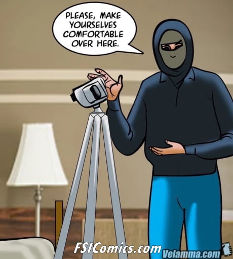 Velamma Episode 64 Blackmailed 2 120 - FSIComics Velamma Episode 64 Blackmailed 2 120 - FSIComics