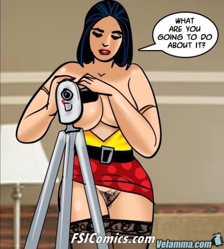 Velamma Episode 64 Blackmailed 2 202 - FSIComics Velamma Episode 64 Blackmailed 2 202 - FSIComics