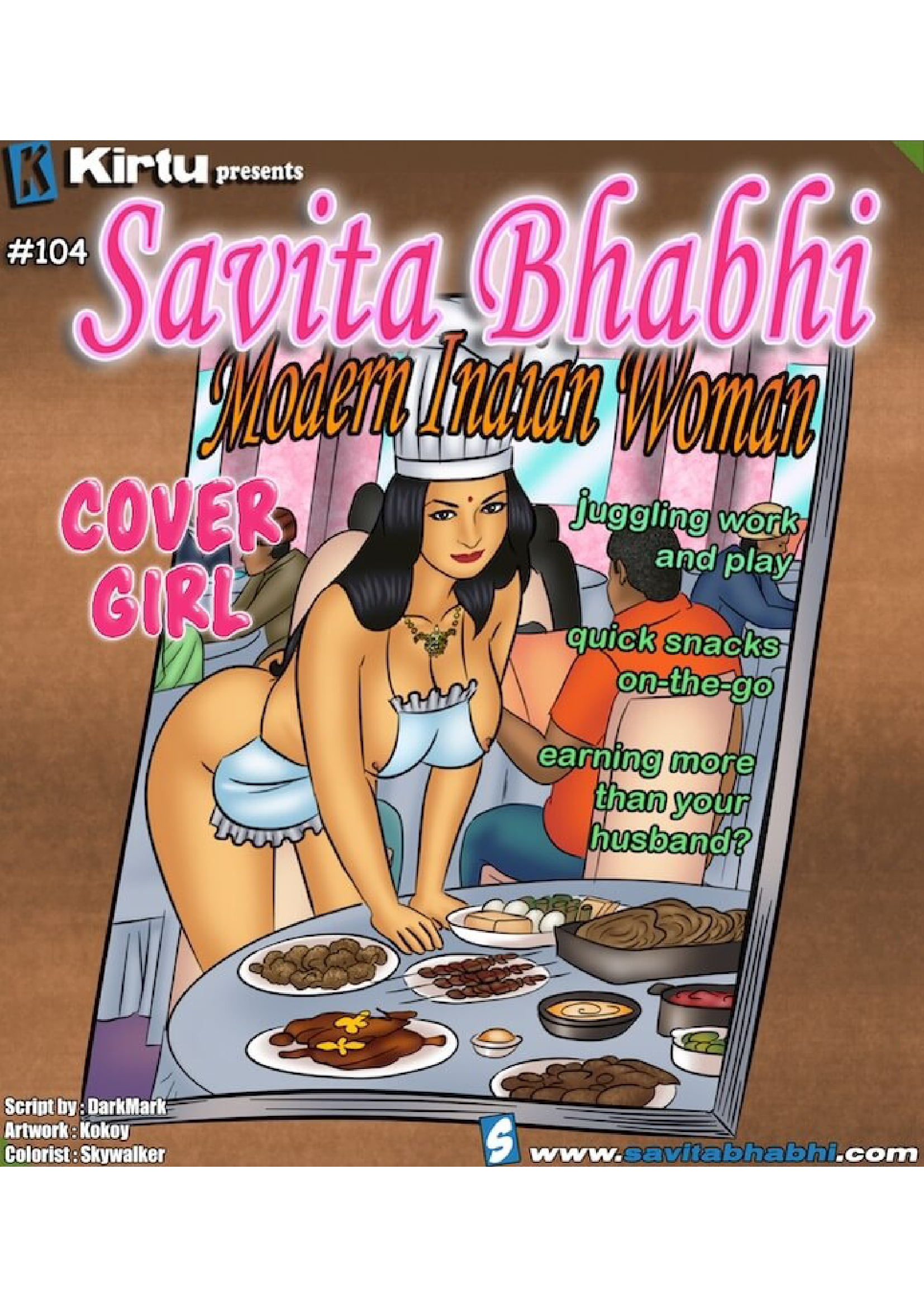 Savita Bhabhi Episode 104 English – Cover Girl - 3 - FSIComics