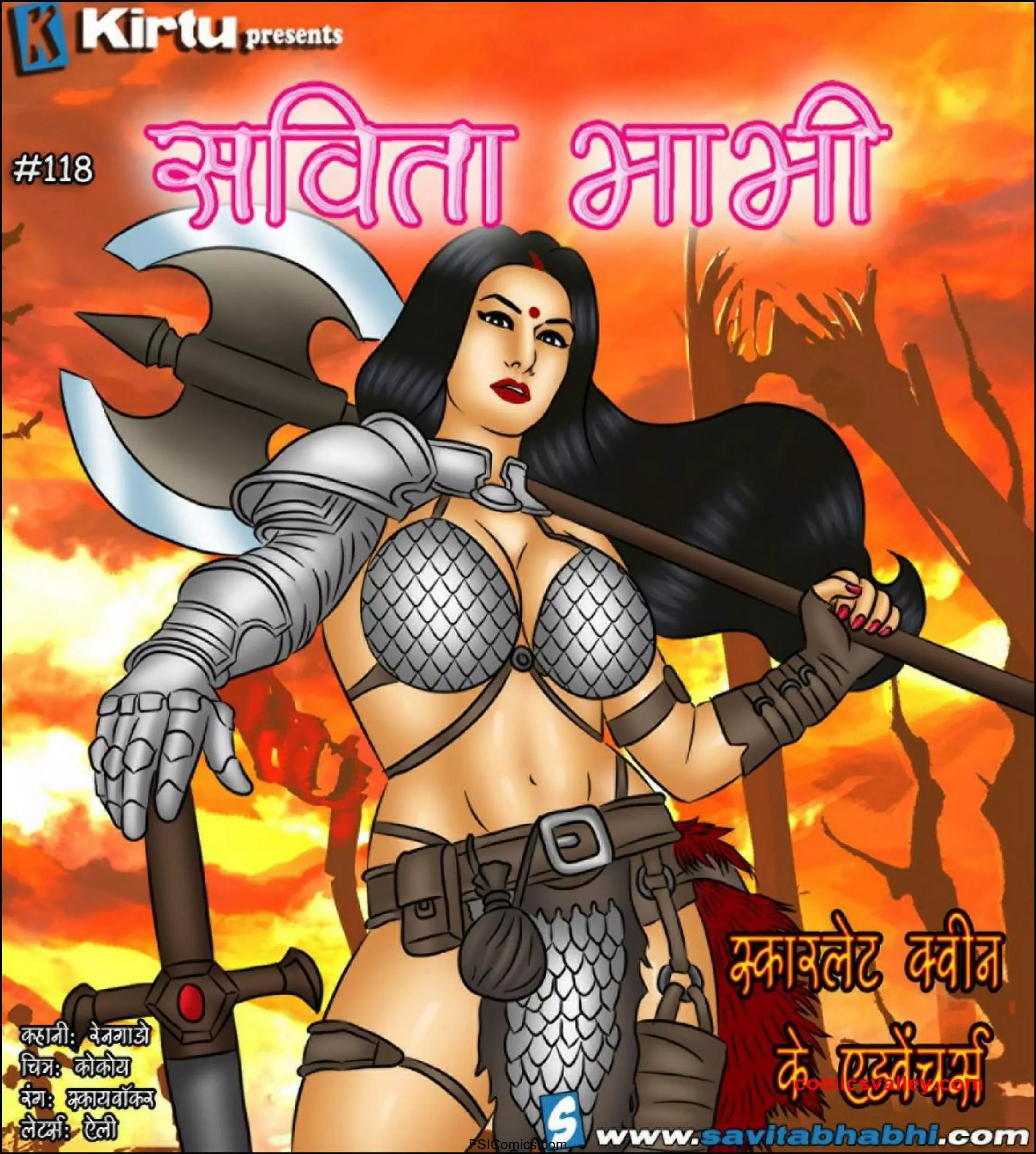 Savita Bhabhi Episode 118 Hindi – स्कारलेट क्वीन के एडवेंचर्स - 11 - Fsicomics