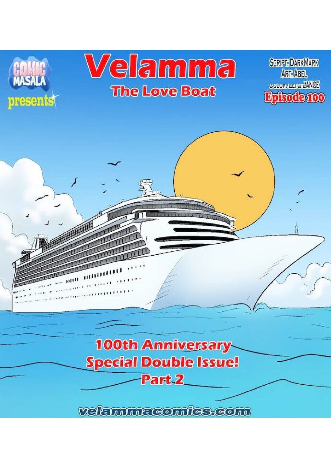 Velamma Episode 100 English – The Love Boat – Part 2 - 3 - FSIComics