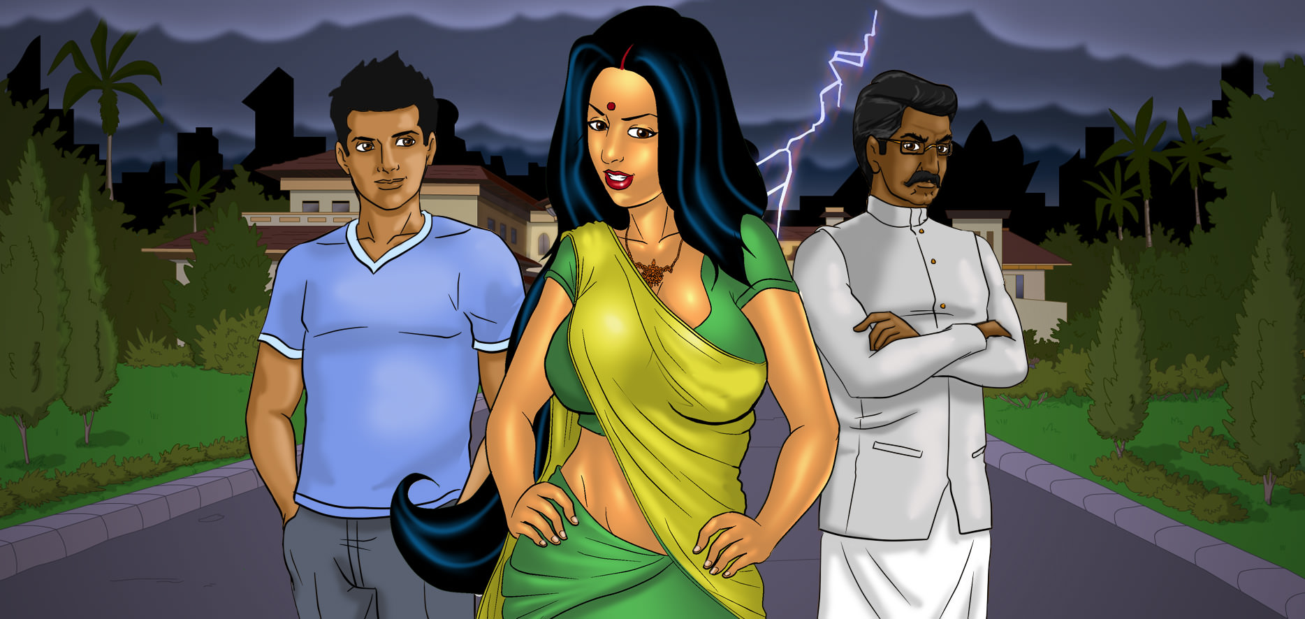 Savita Bhabhi Cartoon Full Movie In Hindi - Savita Bhabhi Movie - Free Sexy Indian Comics - FSI Comics