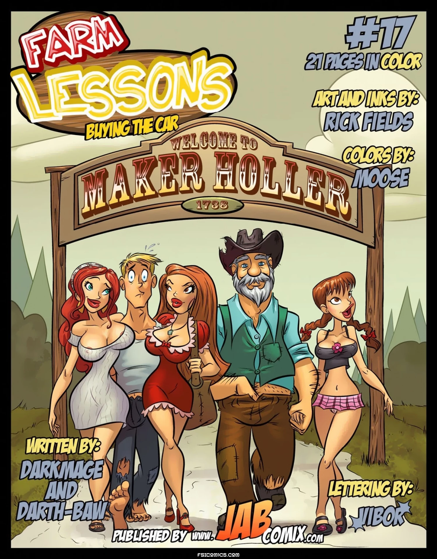 Featured image for Farm Lessons Chapter 17 – Buying the Car – JABComix