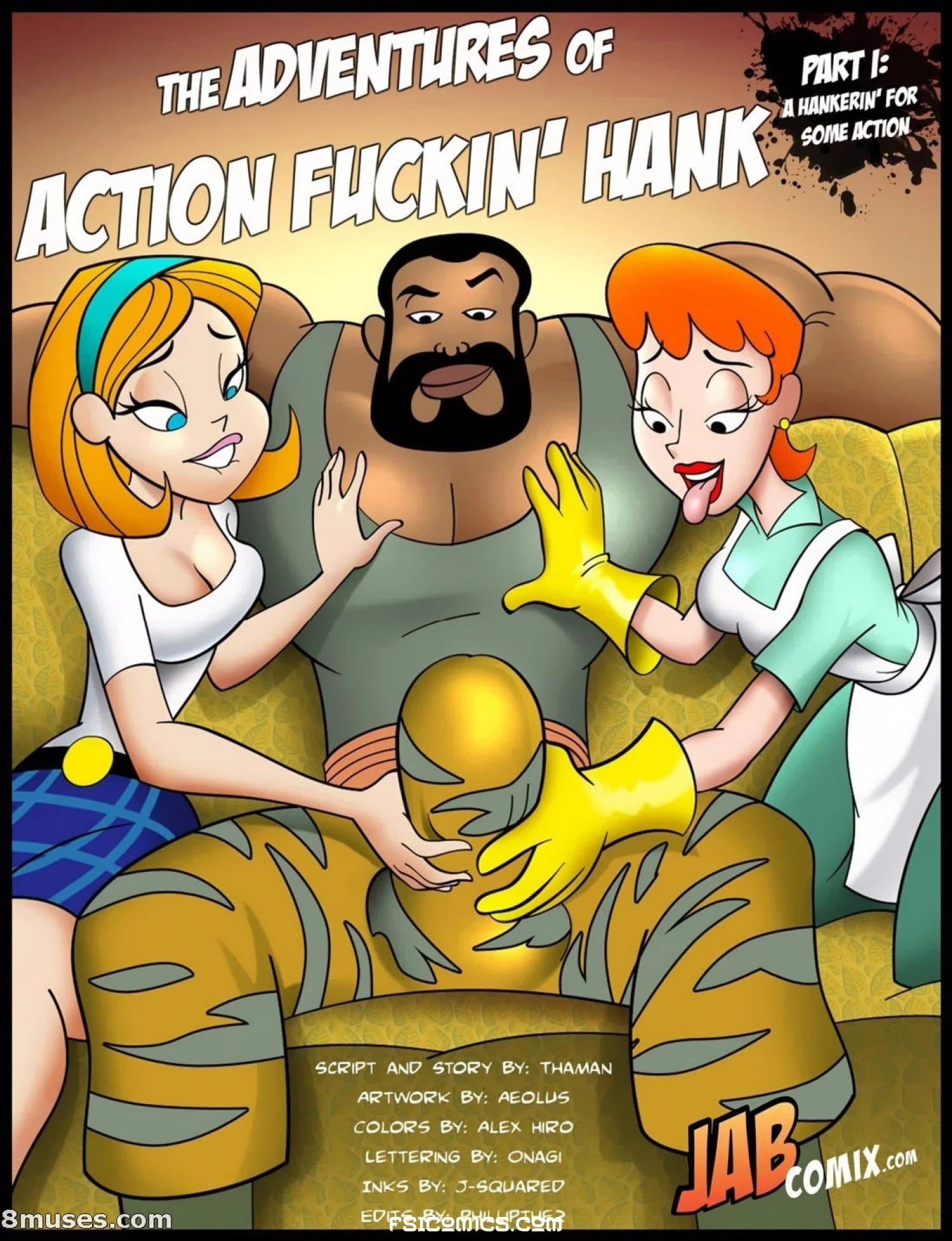 The Adventures Of Action Fuckin’ Hank Chapter 1 - A Hankerin' For Some Action – Jabcomix - 18 - Fsicomics