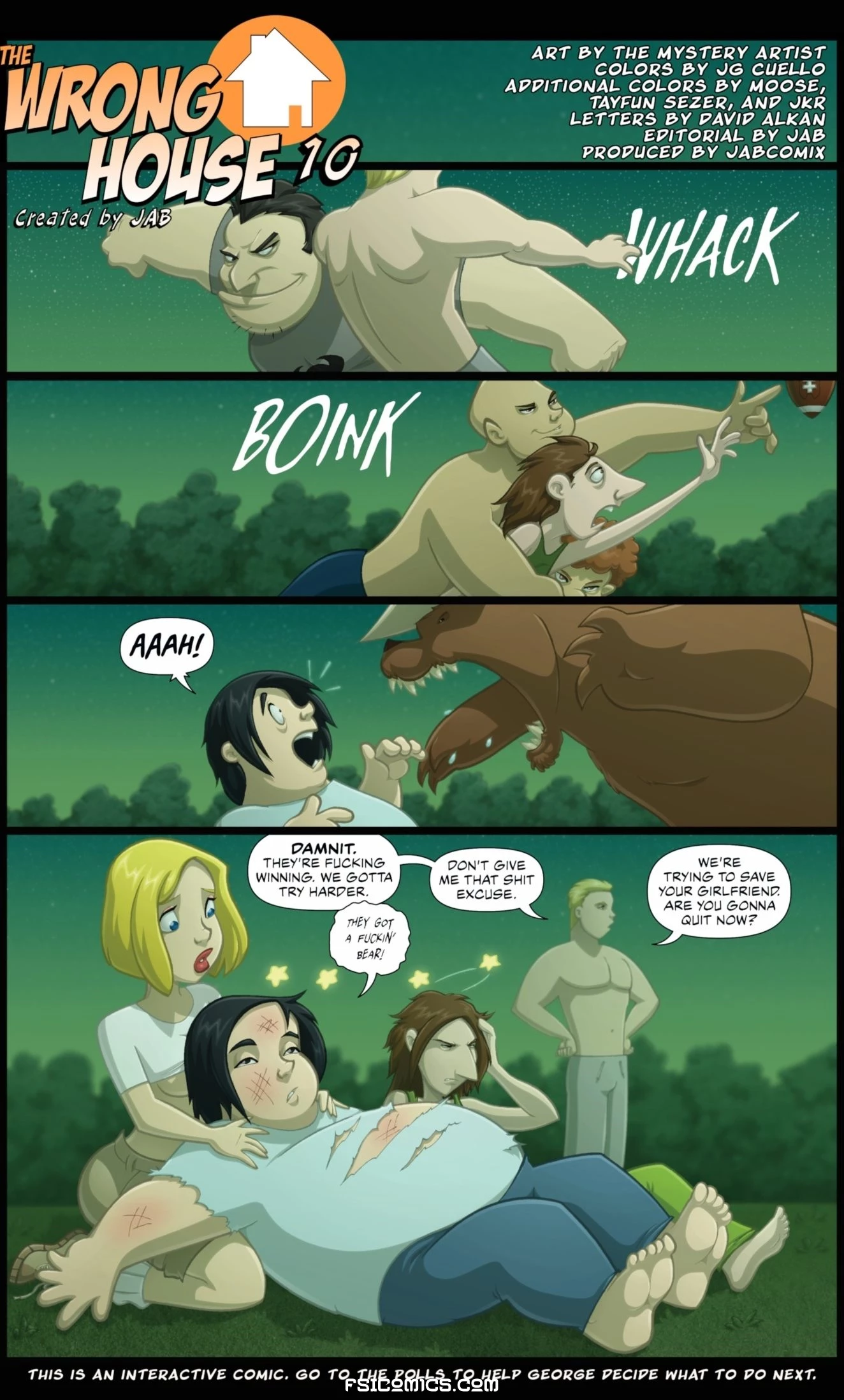 Featured image for The Wrong House Chapter 10 – JABComix