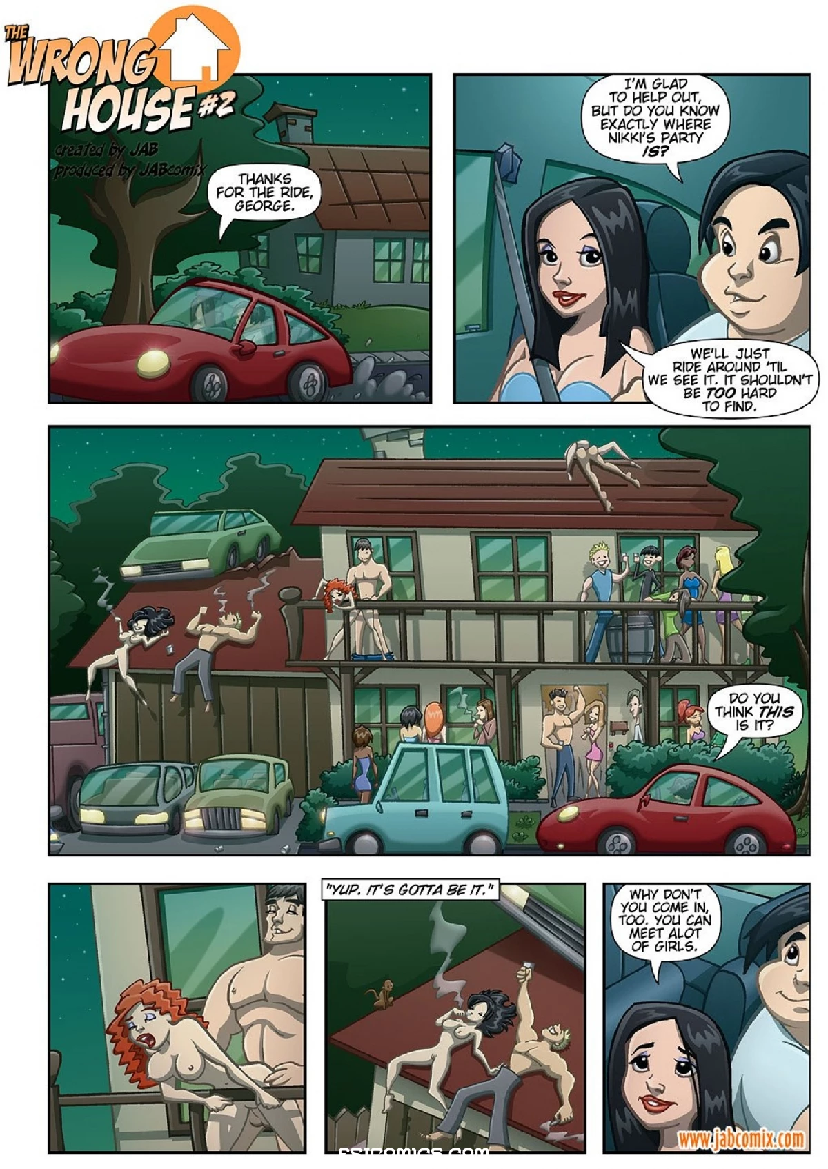 Featured image for The Wrong House Chapter 2 – JABComix