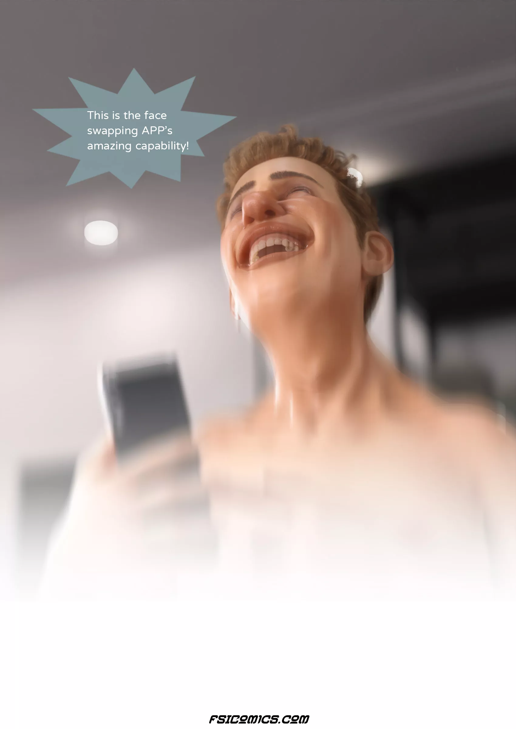 Face Change App Chapter 1.2 Lite Comics 83 - FSIComics