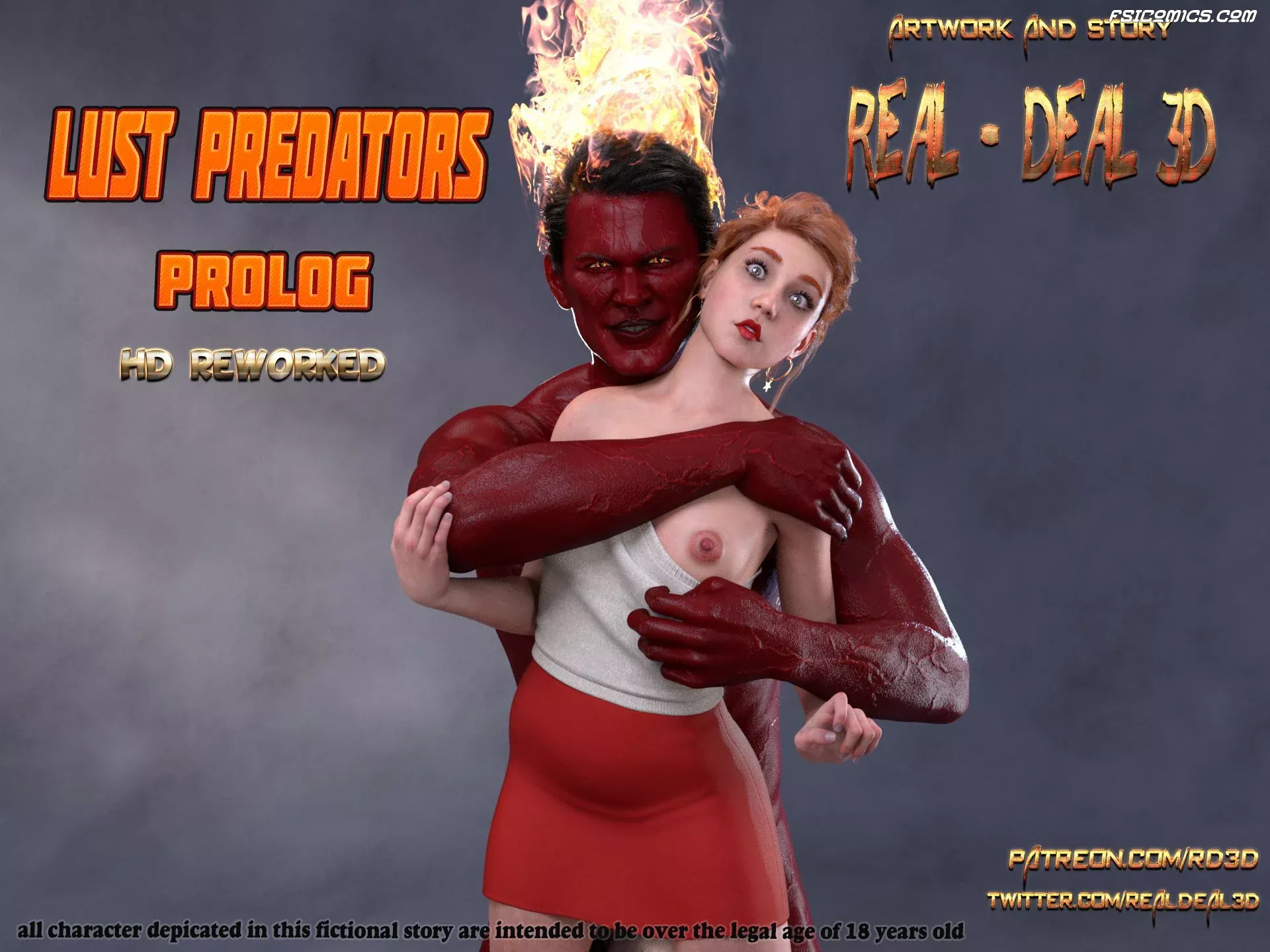 Lust Predators Prologue - Real Deal 3D - 47 - FSIComics