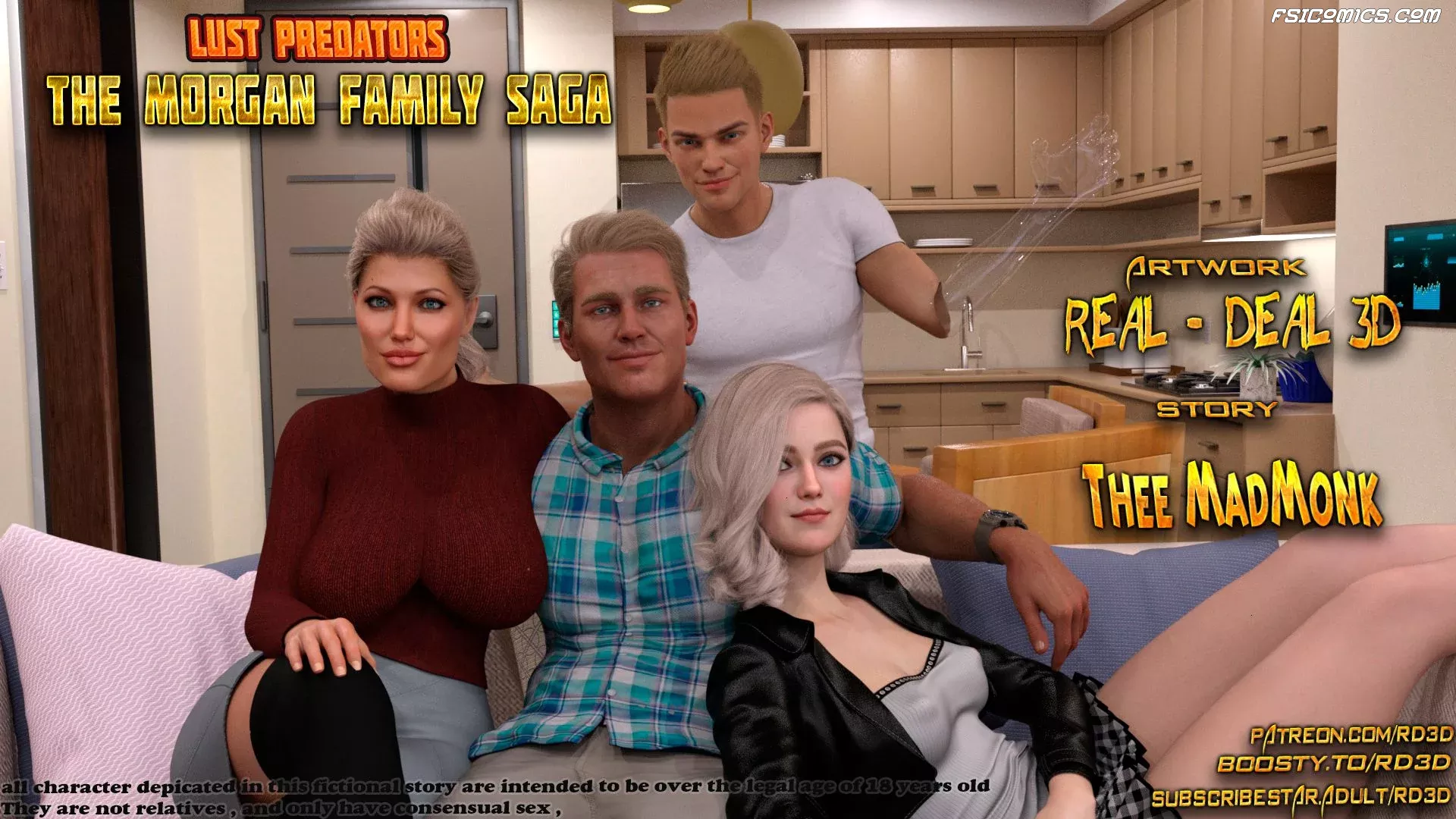 The Morgan Family Saga Chapter 1 - Real Deal 3D - 23 - FSIComics