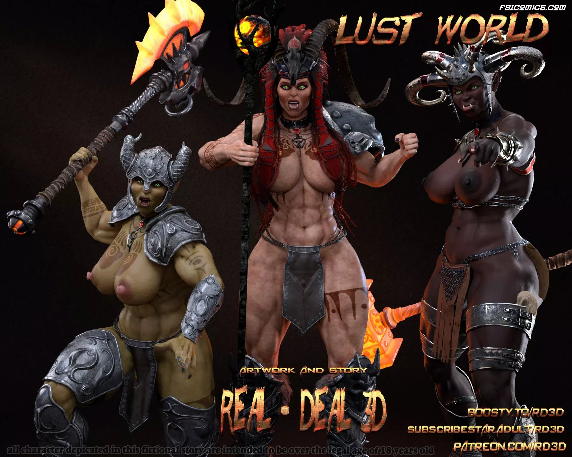 Lust World Chapter 1 - Real Deal 3D - 3 - FSIComics