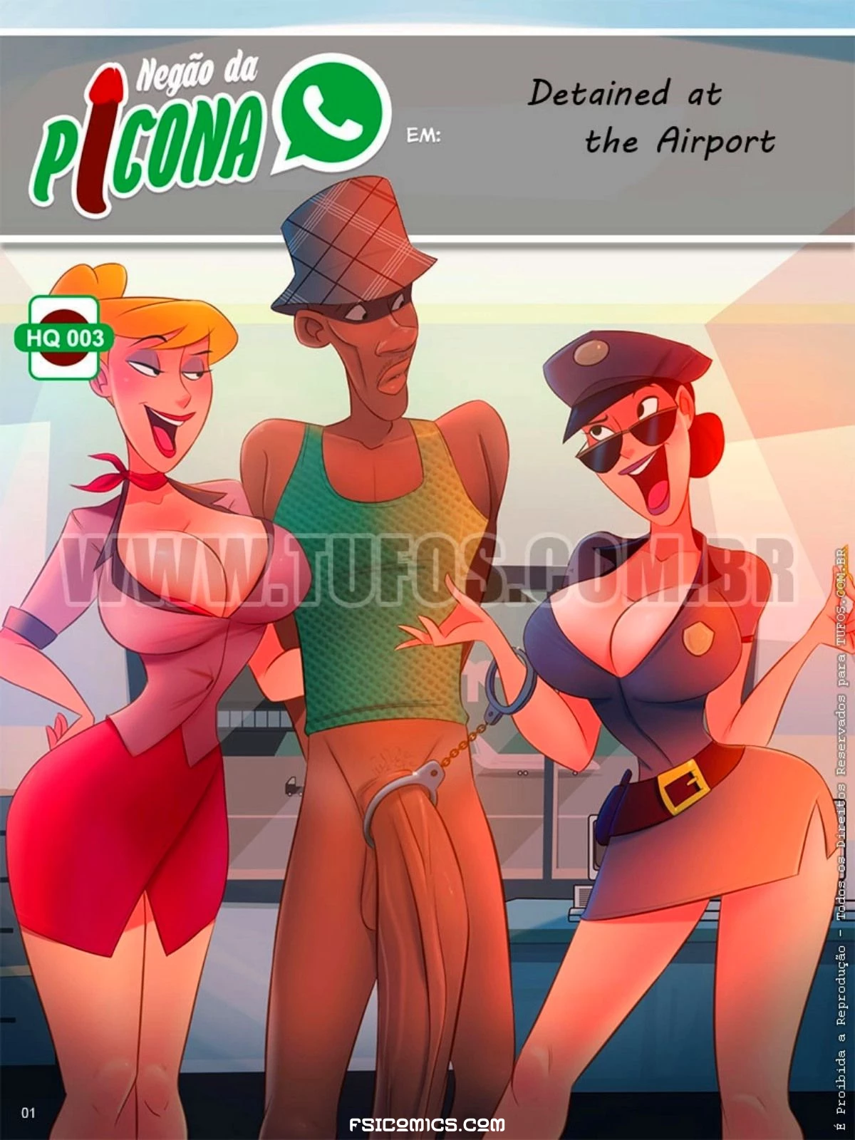 Negao Da Picona Chapter 3 - Detained at the Airport – WC | TF - 7 - FSIComics