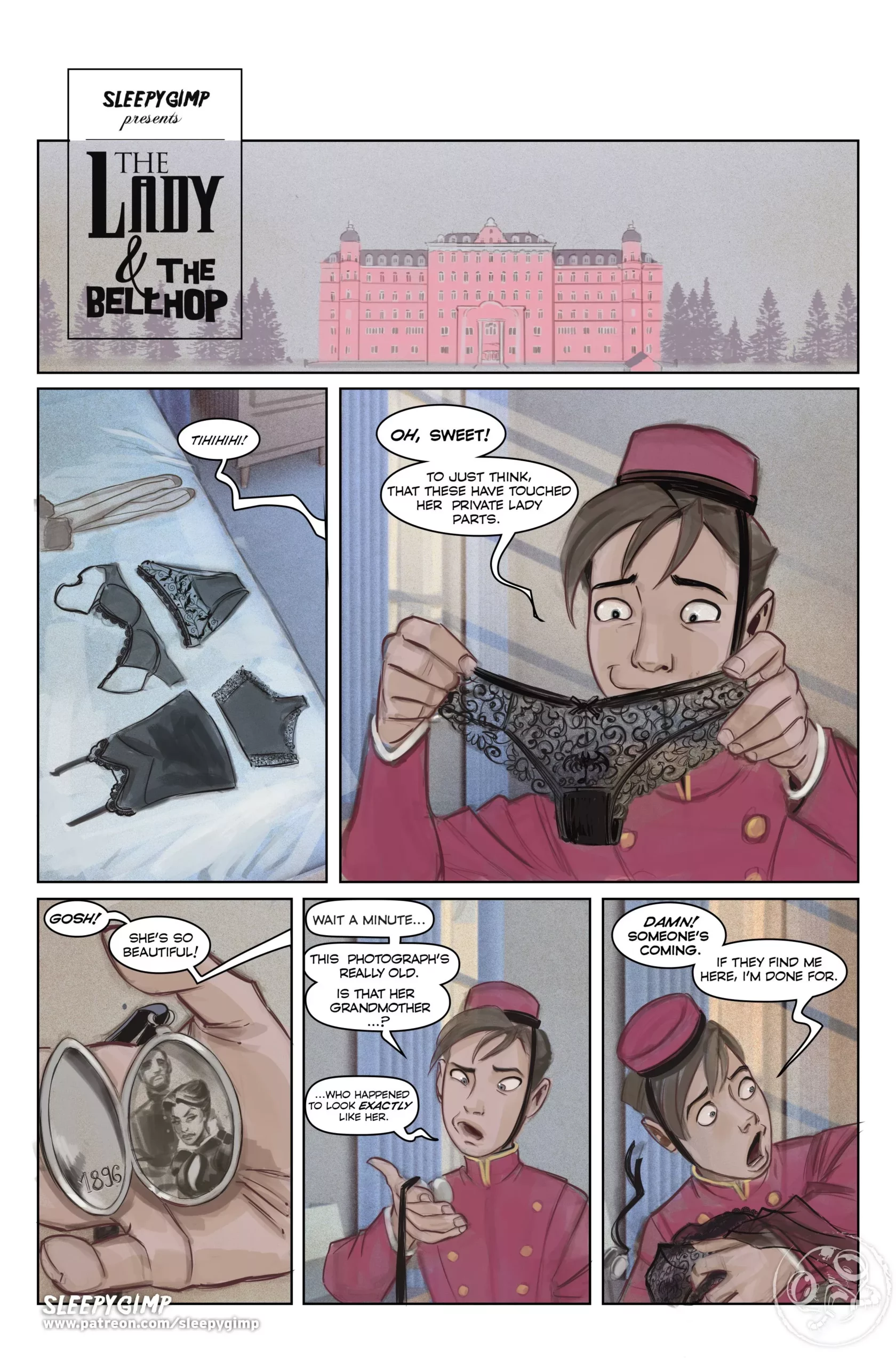 The Lady & The Bellhop – Sleepy Gimp - 39 - FSIComics