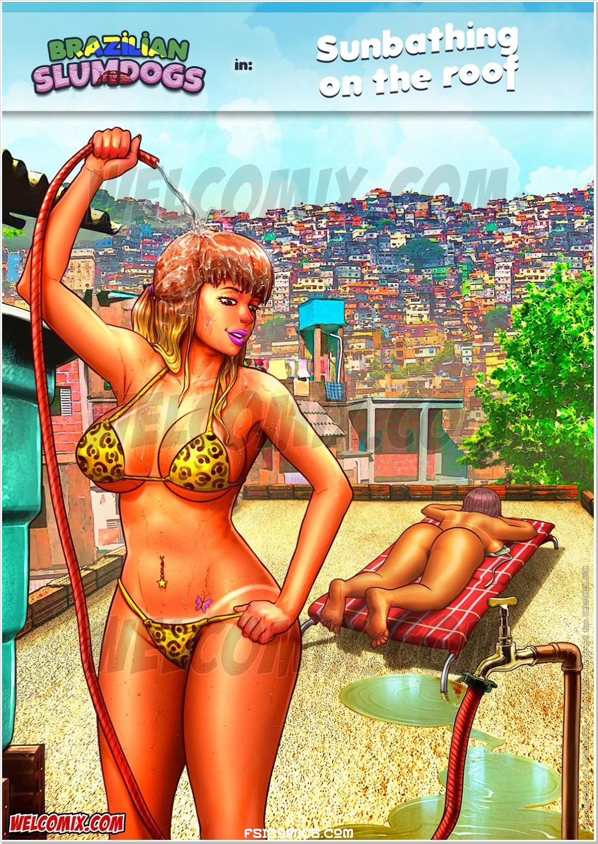 Brazilian Slumdogs Chapter 9 – Sun Bathing on the Roof – WC TF - 31 - FSIComics