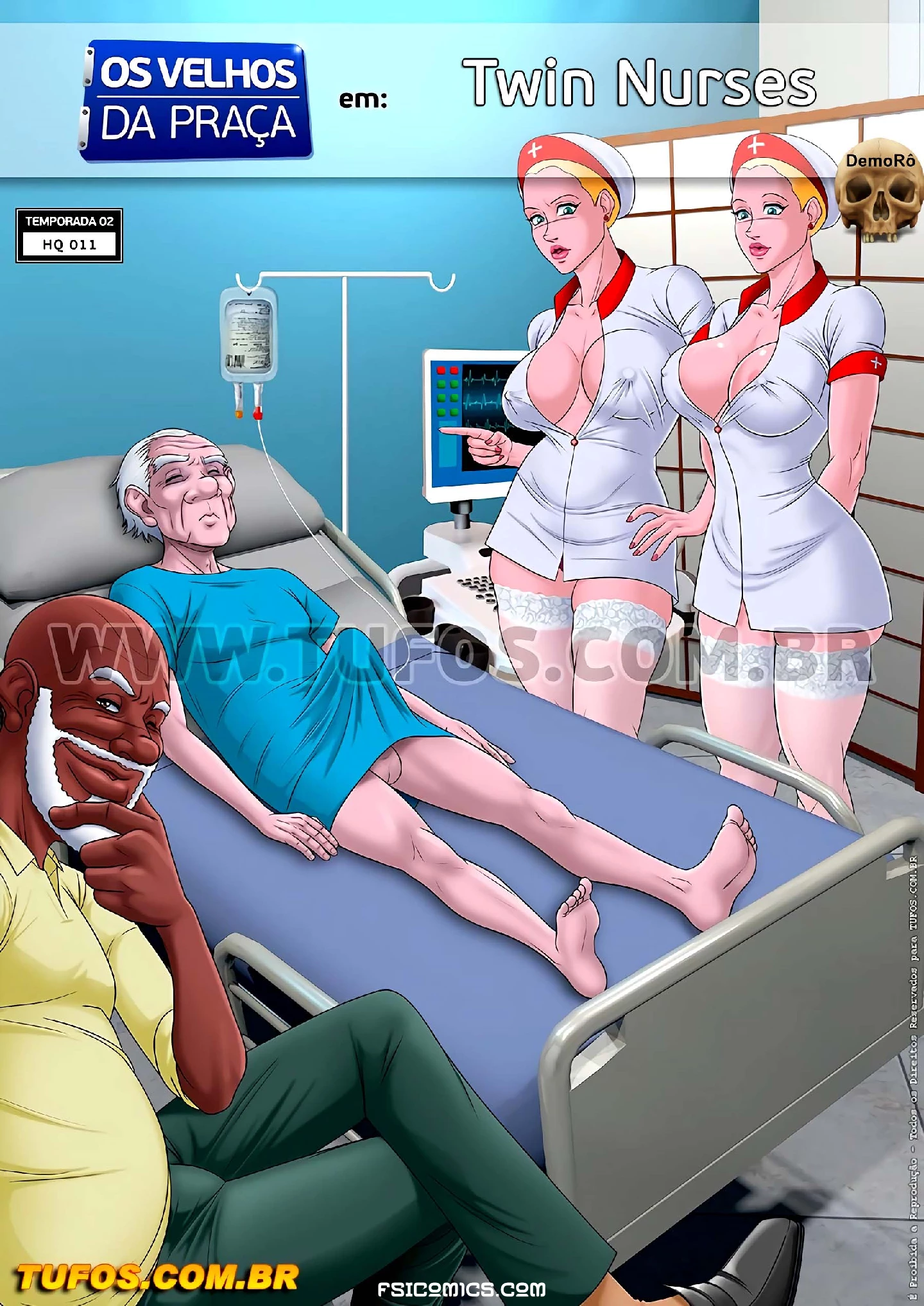Old Geezers Of The Park Chapter 11 – Twin Nurses – Wc Tf - 63 - Fsicomics