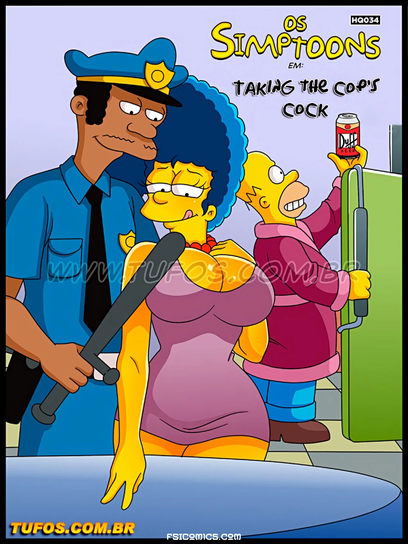 The Simpsons Chapter 34 – Taking the Cop's Cock – WC TF - 39 - FSIComics