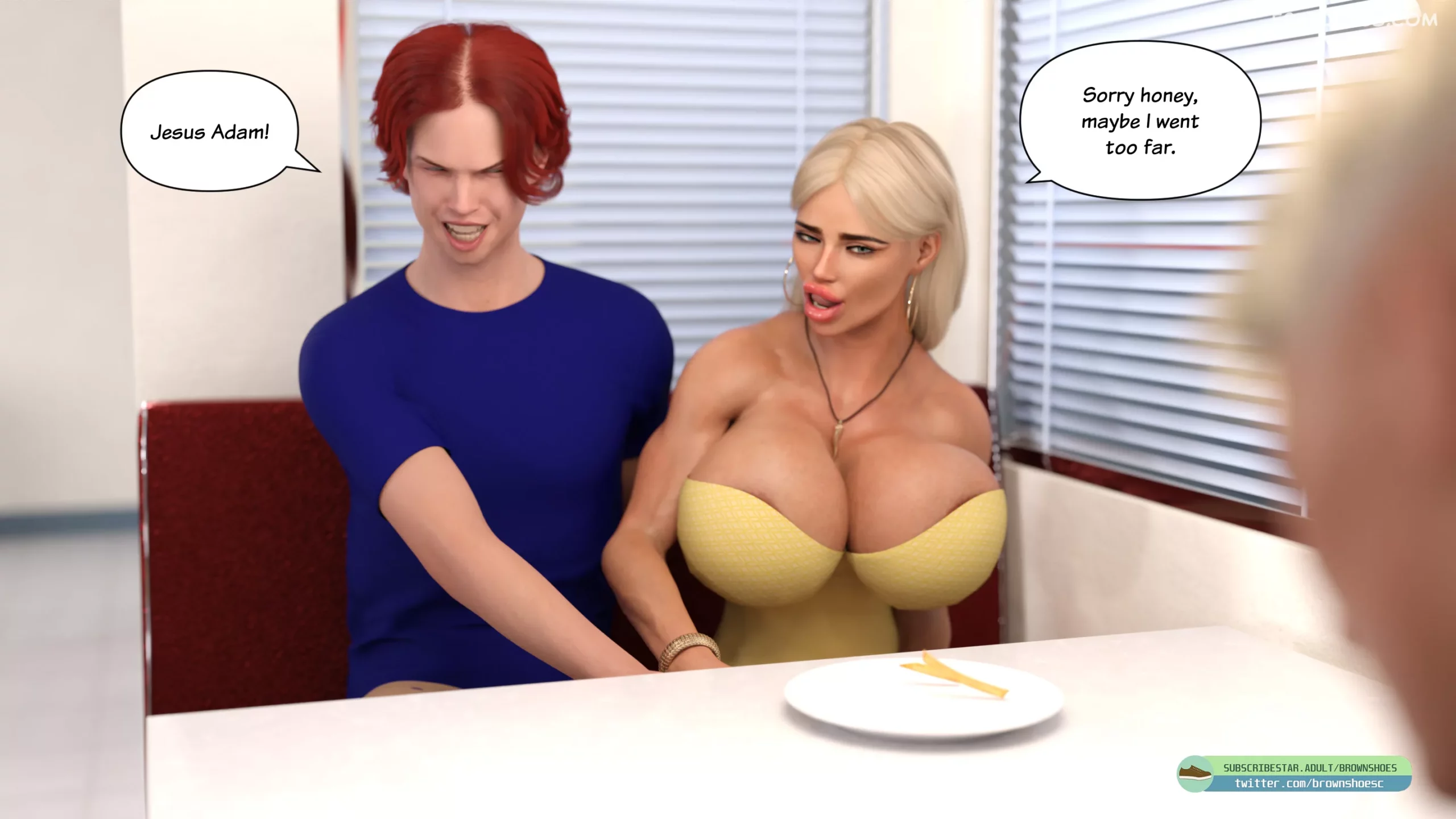 sluts allaround chapter 3 brown shoes 082 scaled - FSIComics