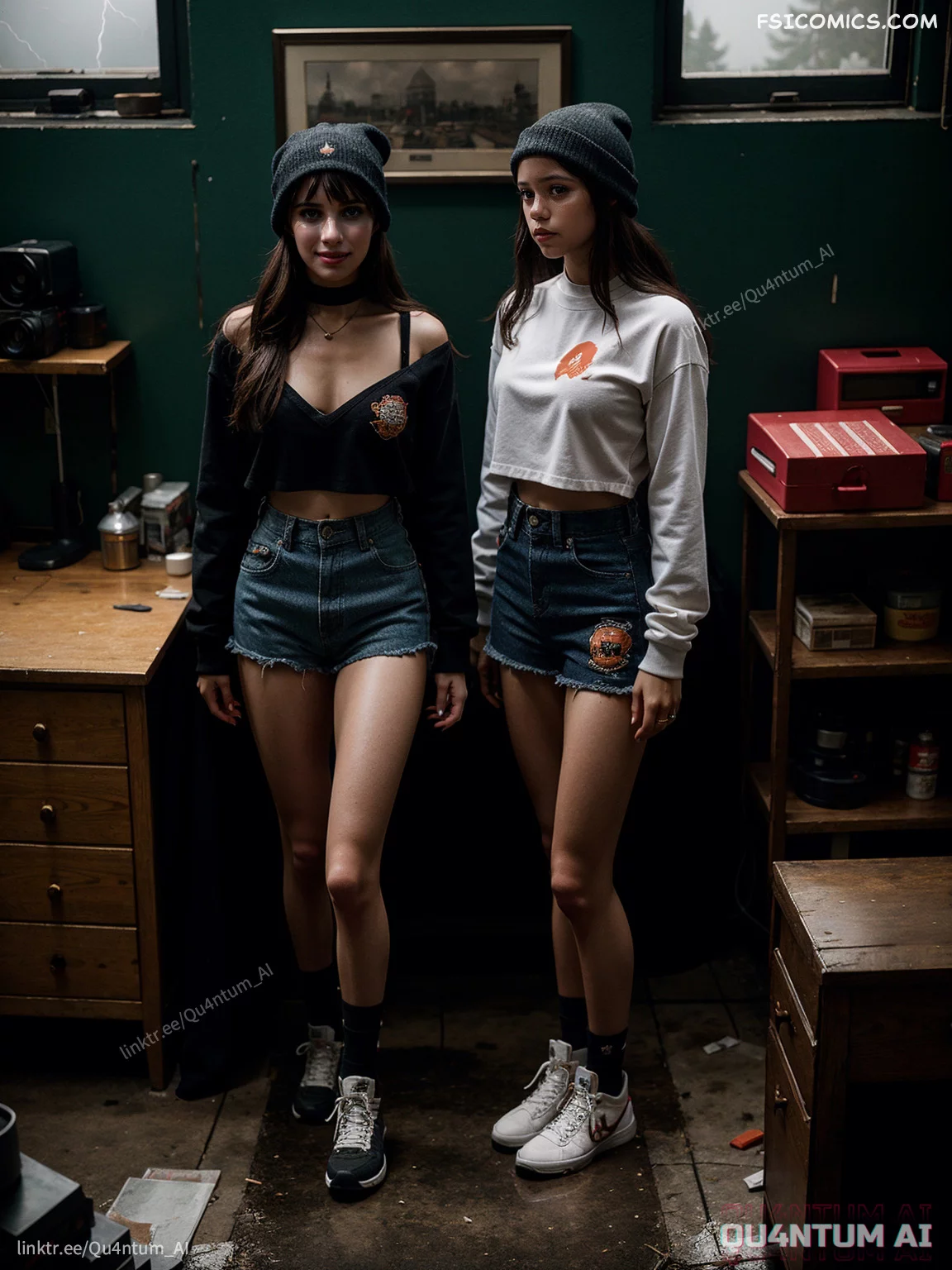 emma roberts jenna ortega ghostface ai8 uploads 11 - FSIComics