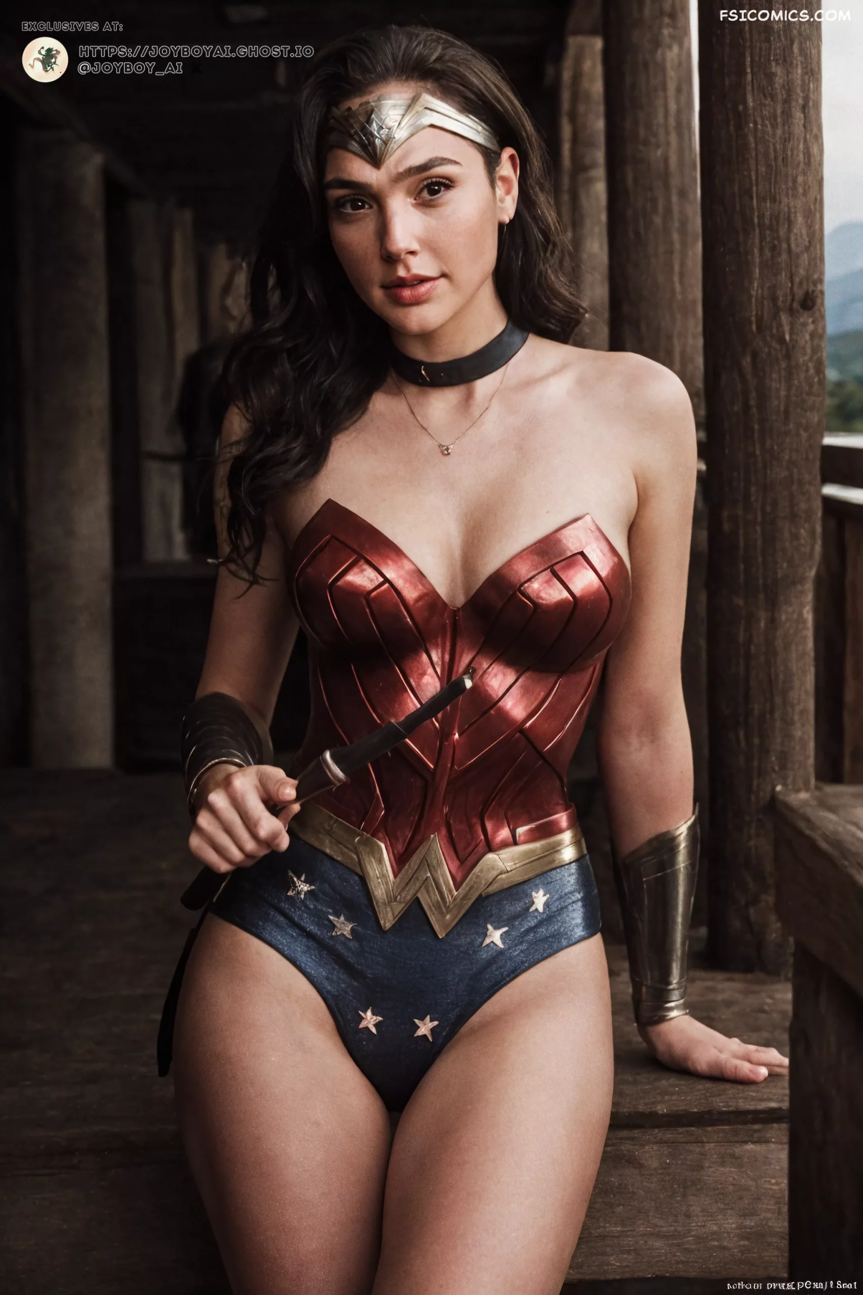 Gal Gadot Wonder Woman JoyboyAI 007 scaled - FSIComics