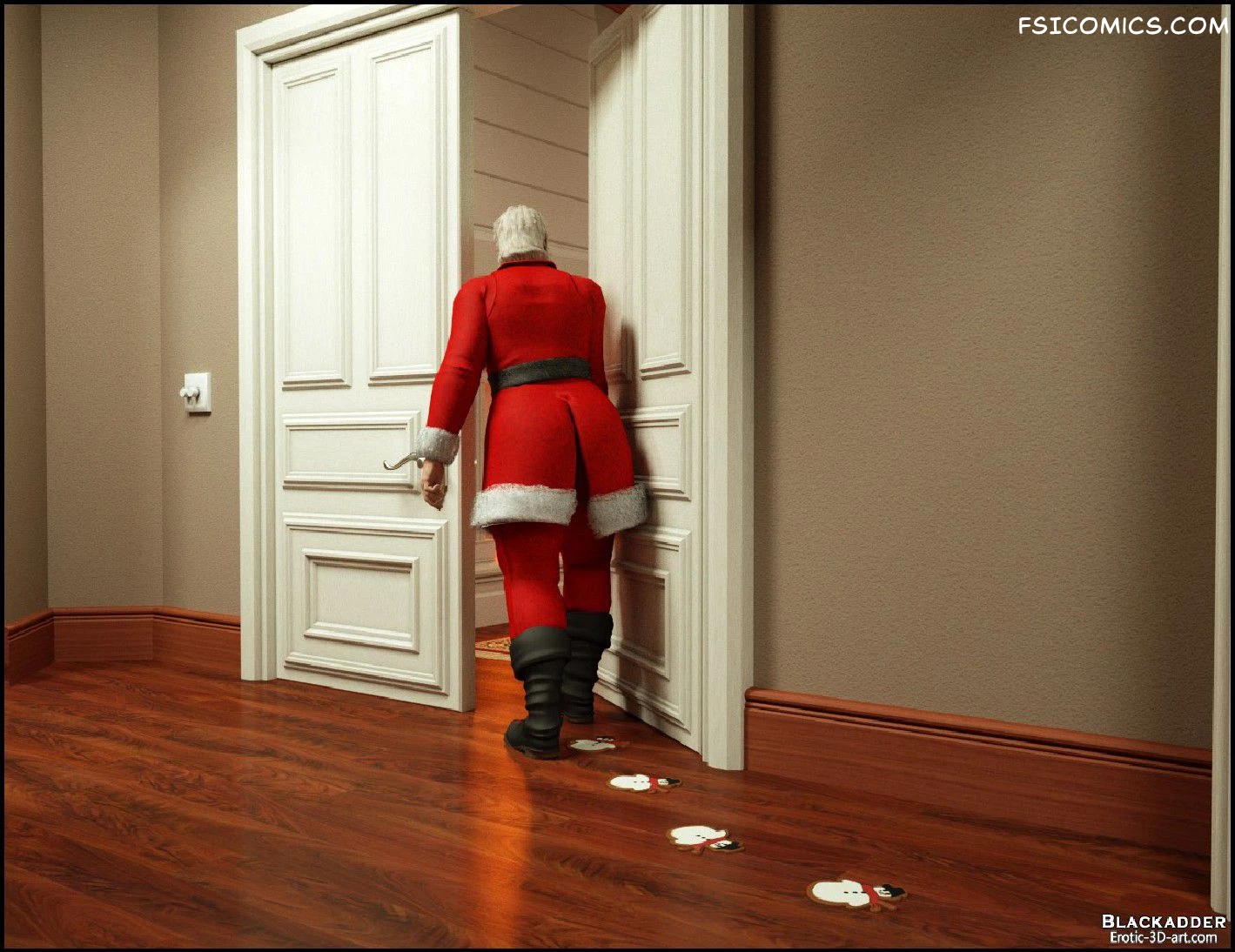 Santa Is Cumming Vanessa BlackAdder FSIComics.com 6 - FSIComics Santa Is Cumming Vanessa BlackAdder FSIComics.com 6 - FSIComics