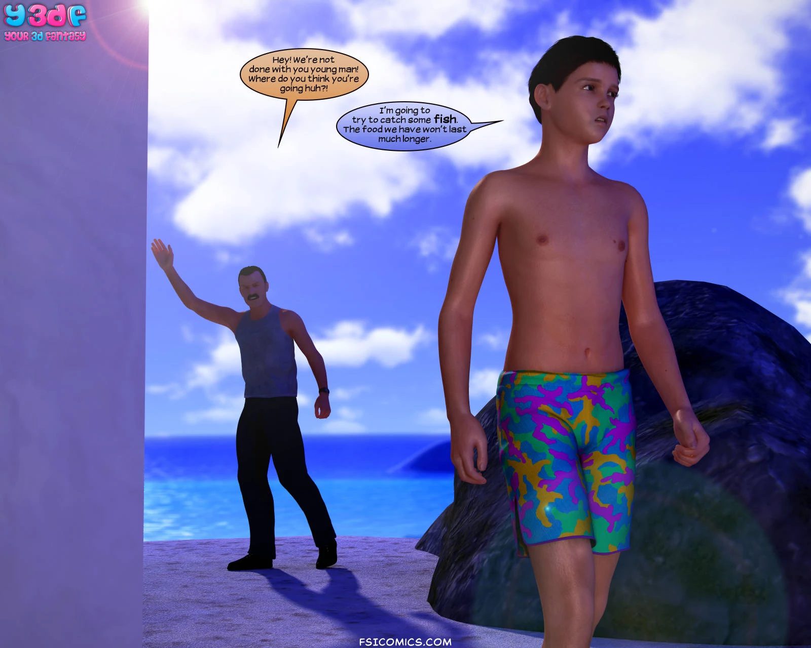 Abandonment Issues Chapter 1 Y3DF Your3DFantasy FSIComics.com 4 - FSIComics Abandonment Issues Chapter 1 Y3DF Your3DFantasy FSIComics.com 4 - FSIComics