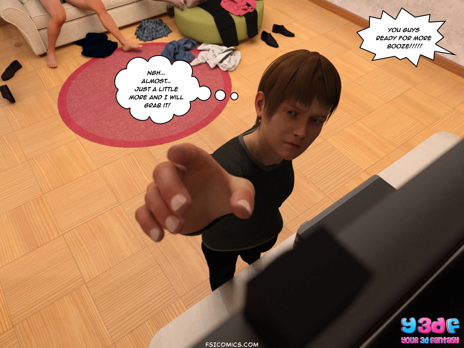 Bad Boss Chapter 3 Y3DF Your3DFantasy FSIComics.com 10 - FSIComics