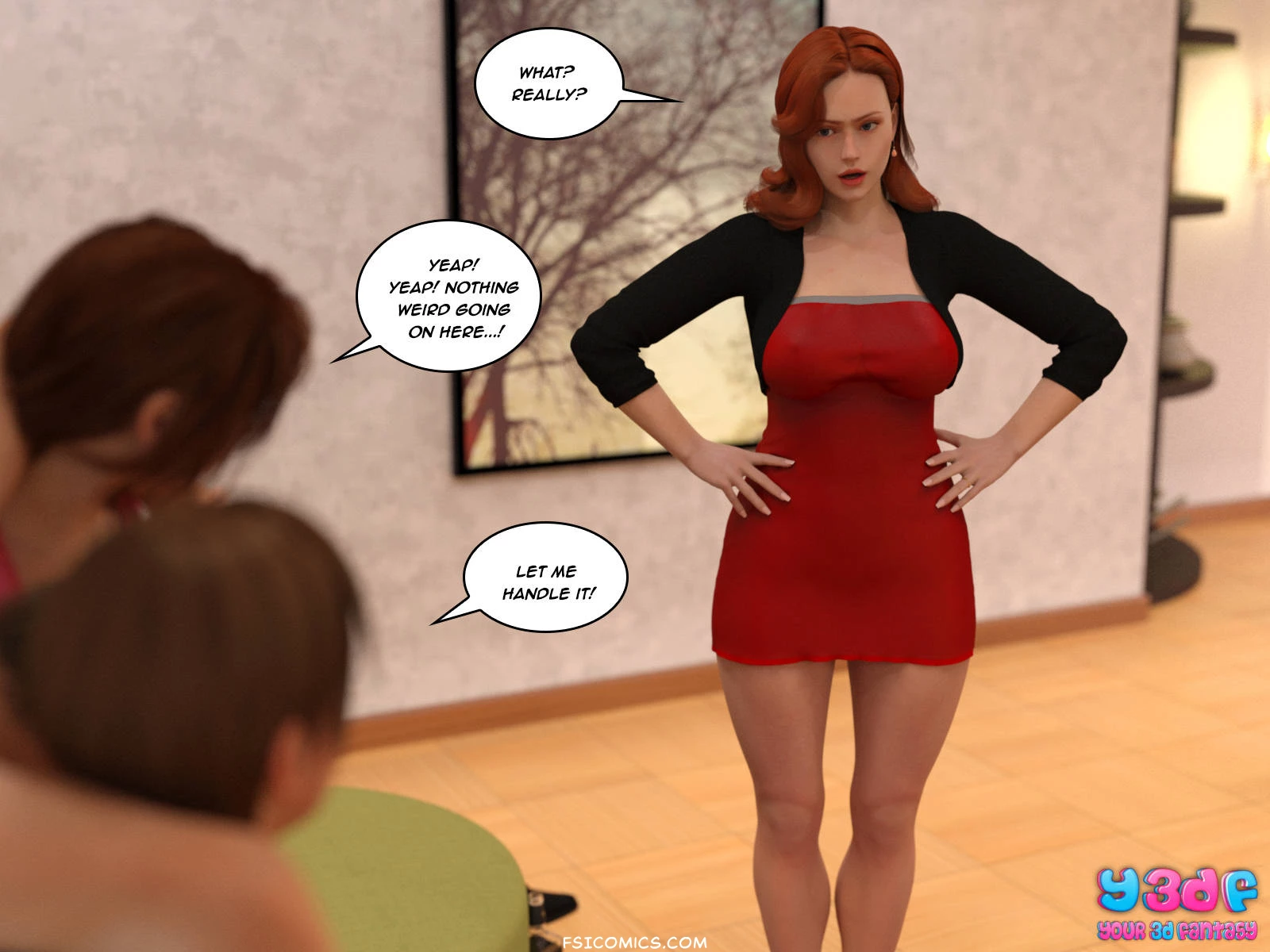 Bad Boss Chapter 3 Y3DF Your3DFantasy FSIComics.com 22 - FSIComics