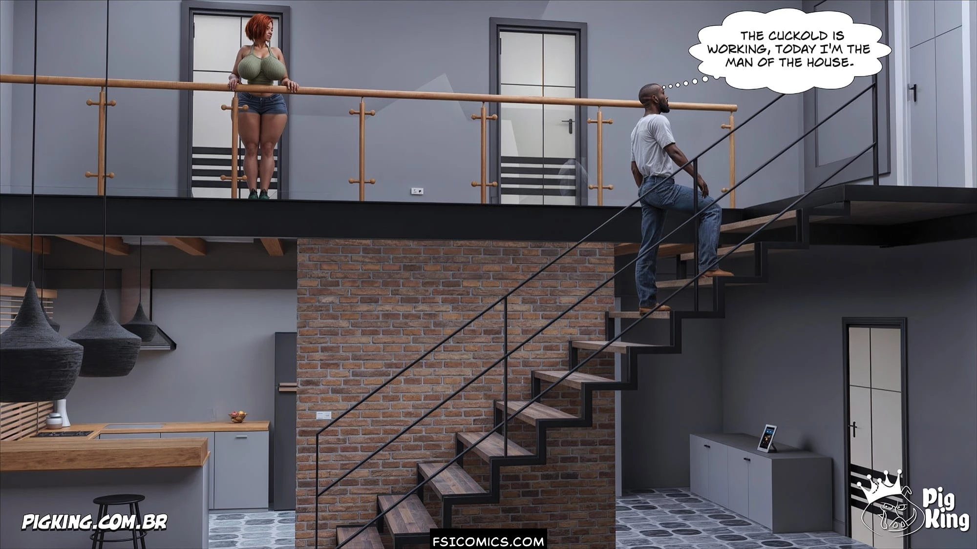 Big Black Cocks Chapter 21 CrazyDad3D FSIComics.com 10 - FSIComics