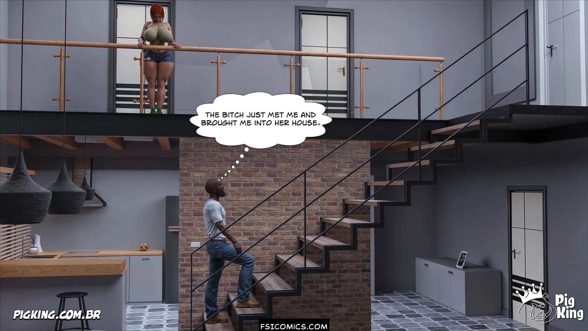 Big Black Cocks Chapter 21 CrazyDad3D FSIComics.com 8 - FSIComics
