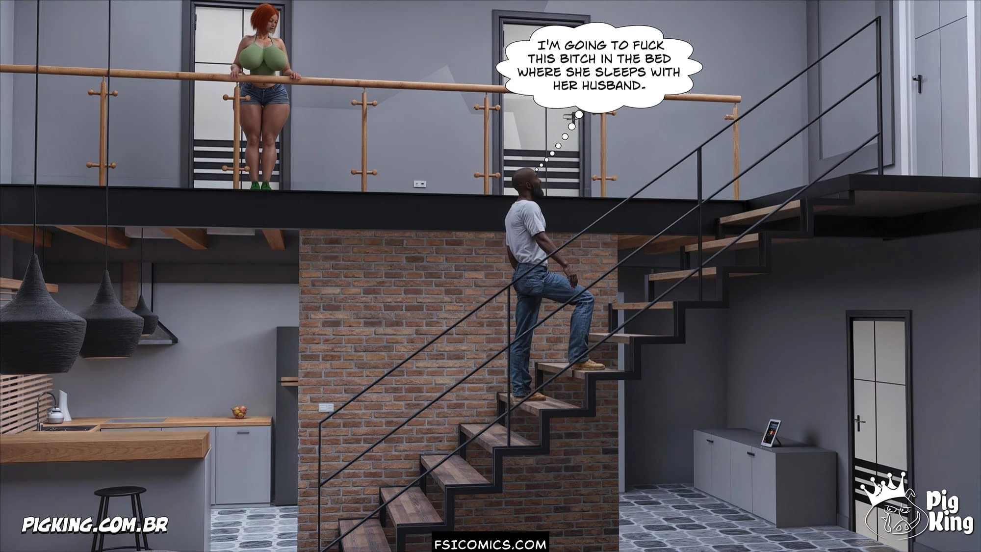 Big Black Cocks Chapter 21 CrazyDad3D FSIComics.com 9 - FSIComics