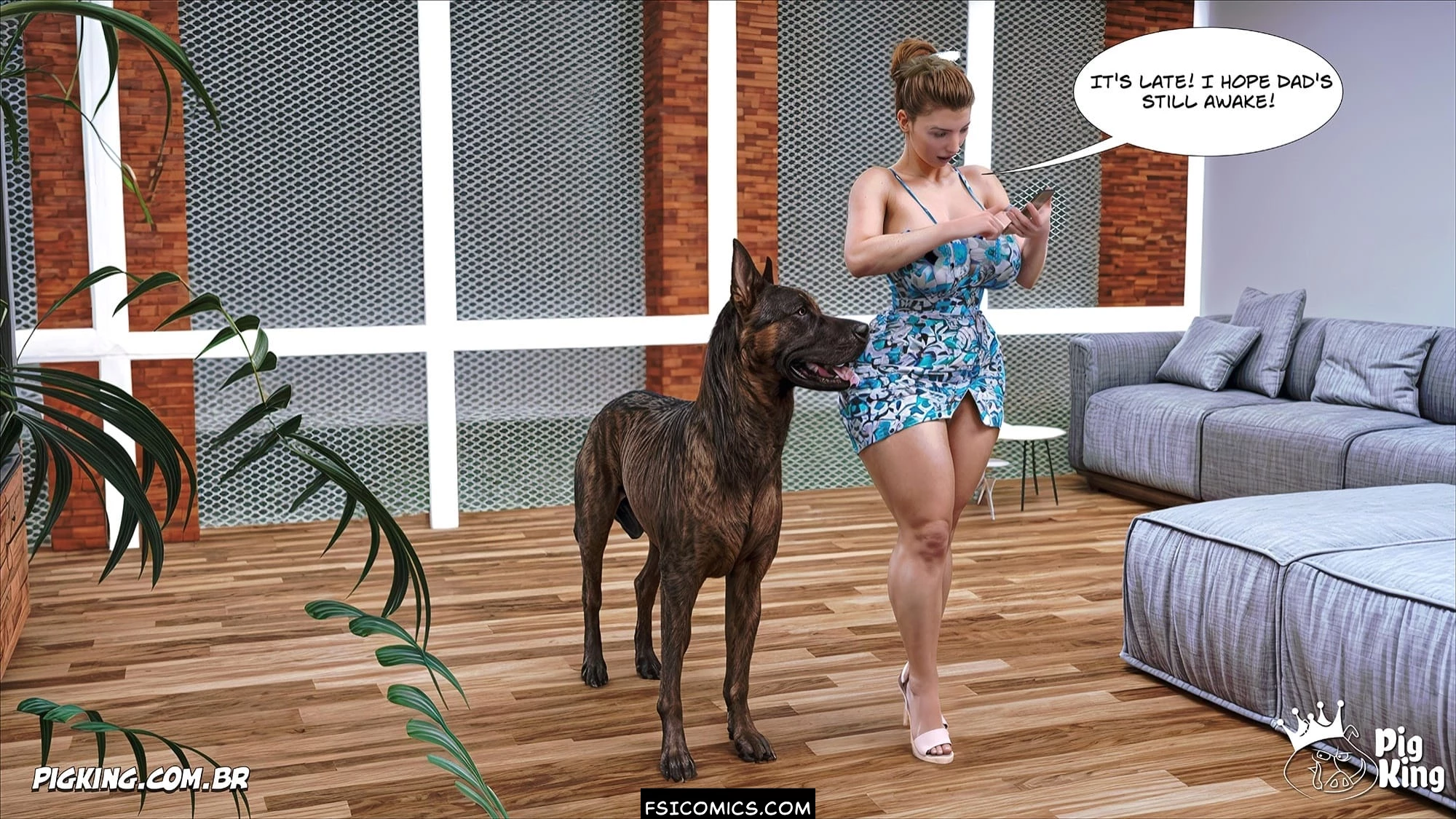 Father In Law At Home Chapter 57 CrazyDad3D FSIComics.com 48 - FSIComics