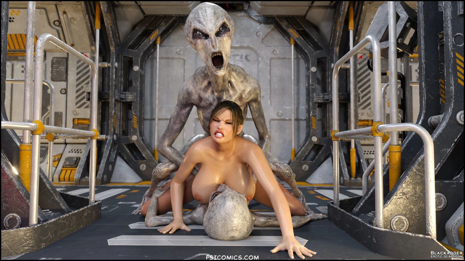 Gisela Chapter 14 2 Aliens BlackAdder FSIComics.com 21 - FSIComics