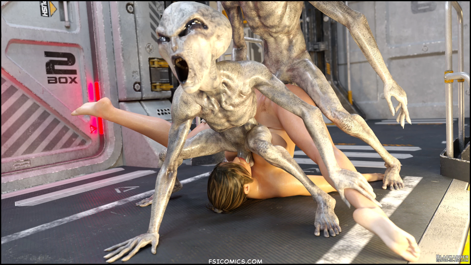 Gisela Chapter 14 2 Aliens BlackAdder FSIComics.com 41 - FSIComics