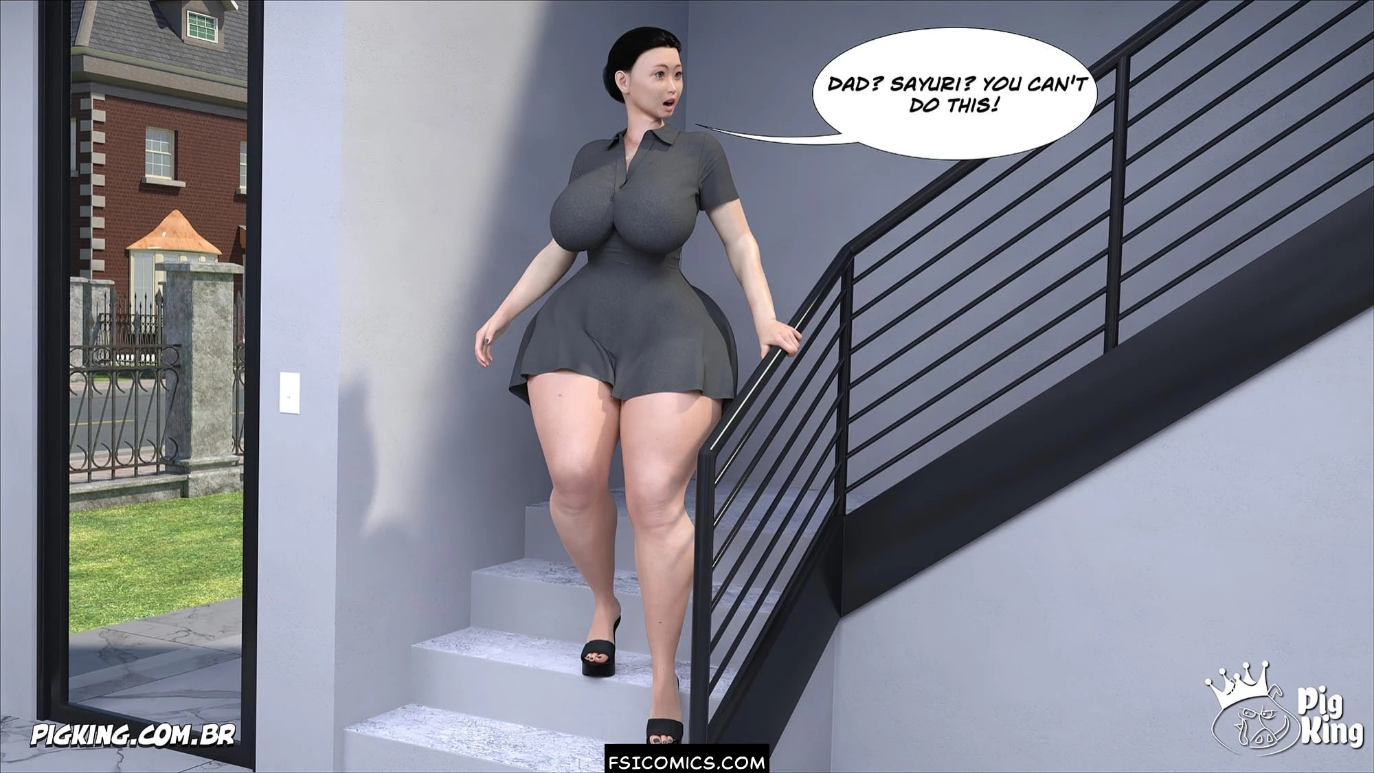 Kobayashi Family Chapter 4 CrazyDad3D FSIComics.com 2 - FSIComics