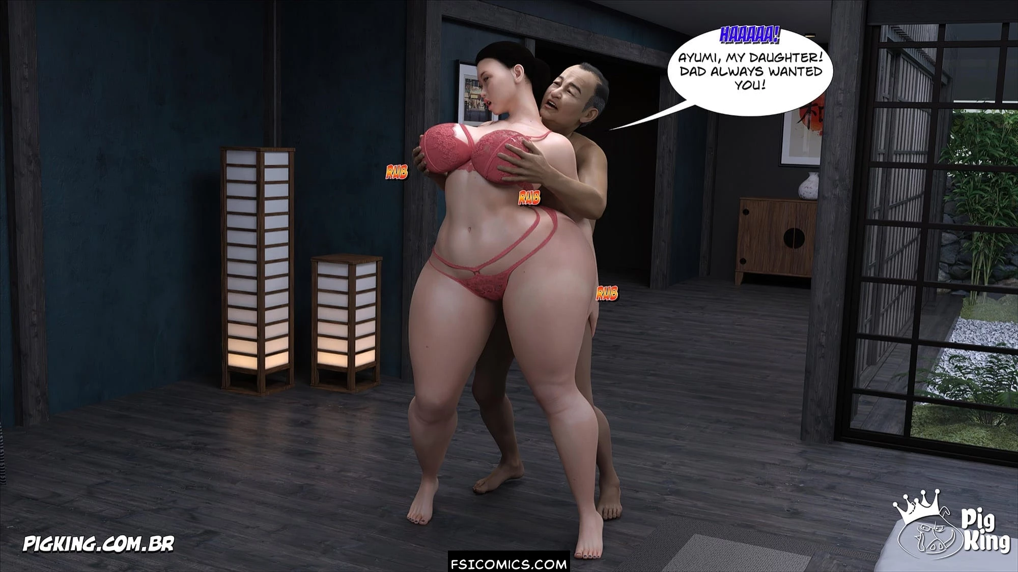 Kobayashi Family Chapter 5 CrazyDad3D FSIComics.com 2 - FSIComics