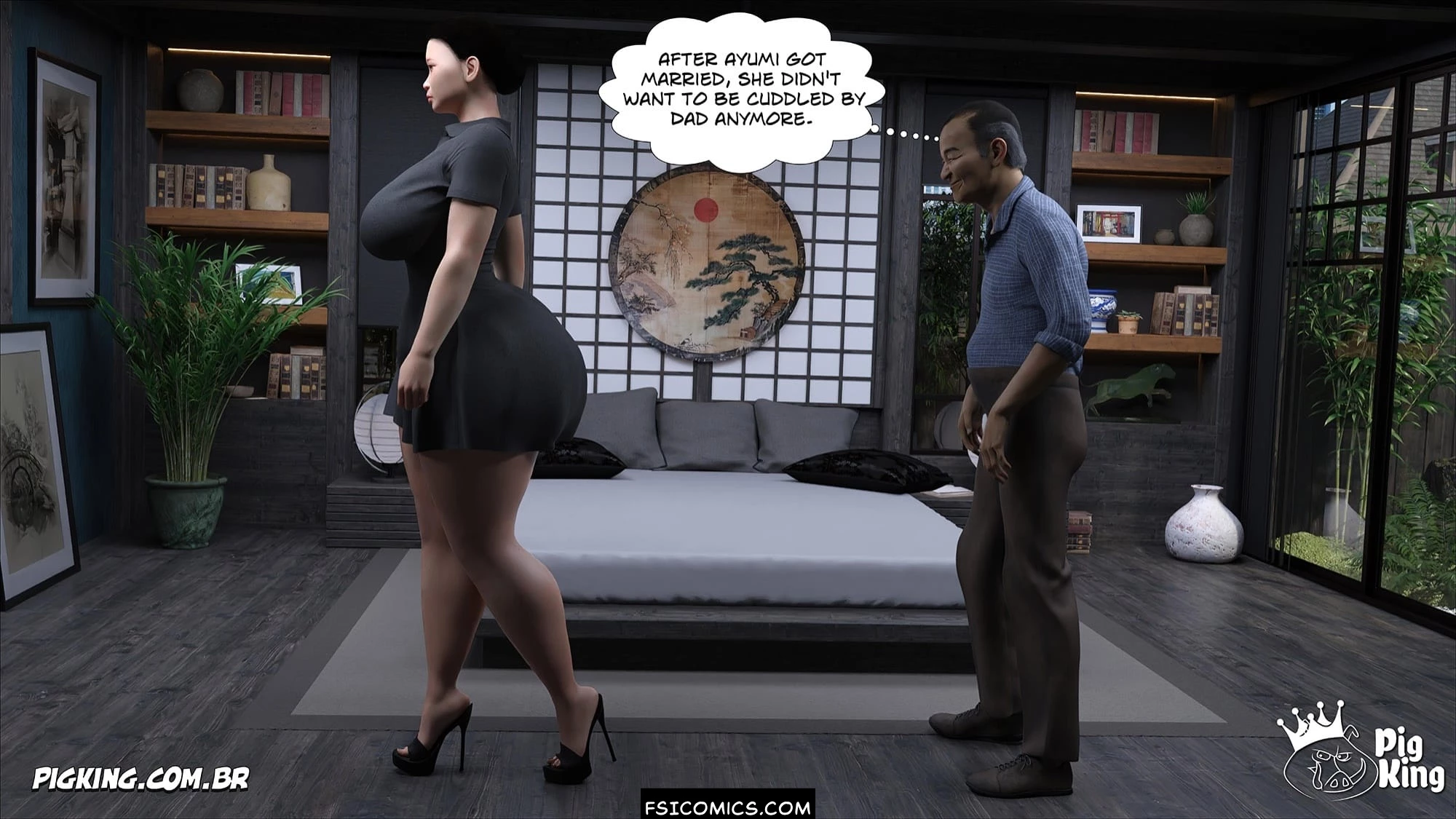 Kobayashi Family Chapter 6 CrazyDad3D FSIComics.com 58 - FSIComics