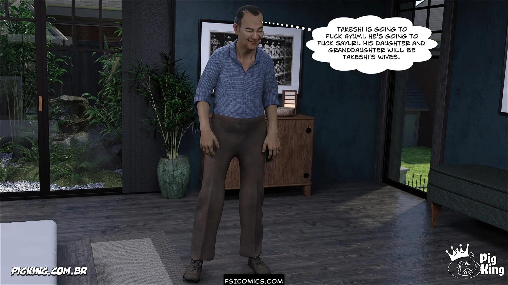 Kobayashi Family Chapter 6 CrazyDad3D FSIComics.com 61 - FSIComics
