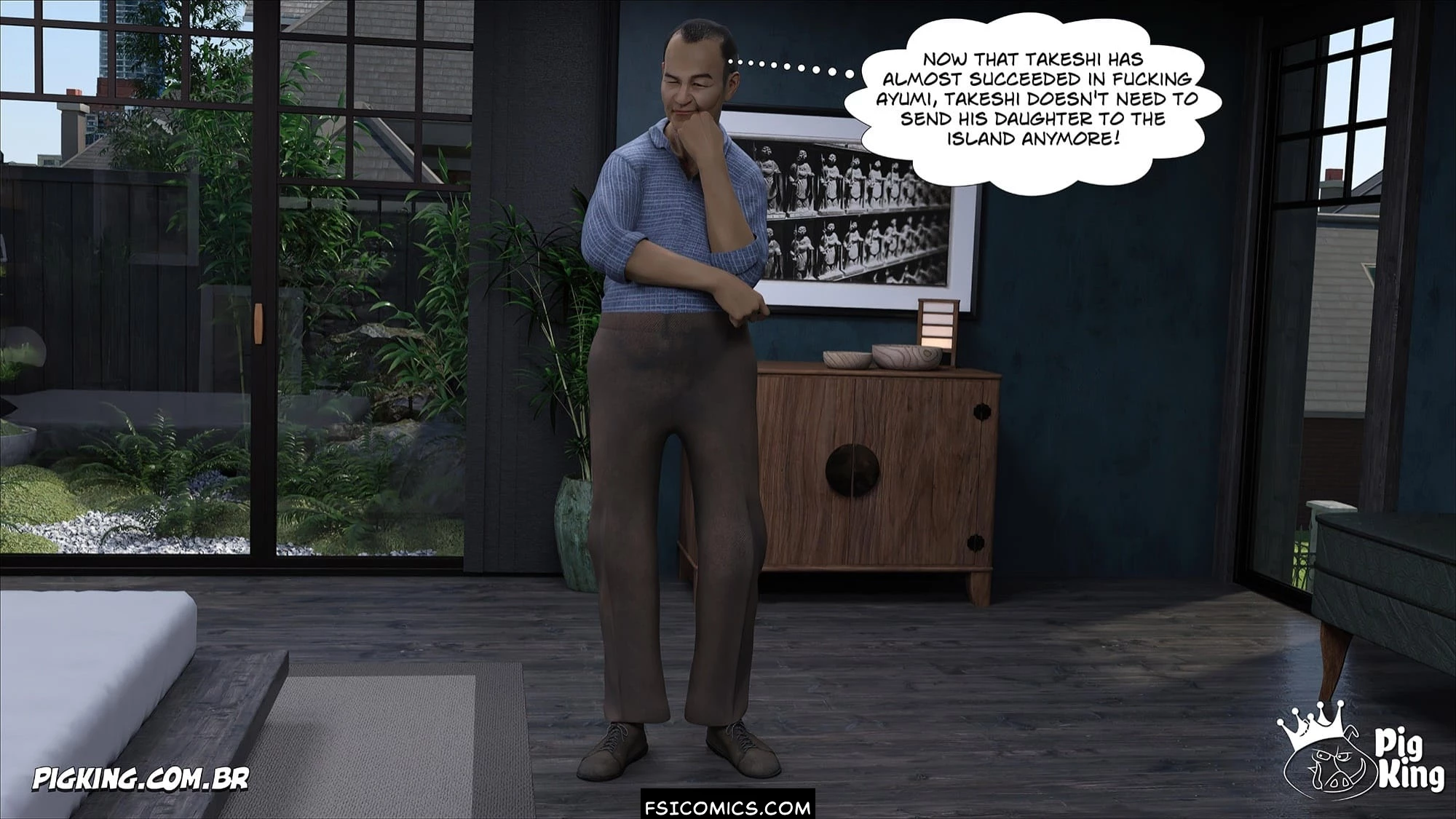 Kobayashi Family Chapter 6 CrazyDad3D FSIComics.com 62 - FSIComics