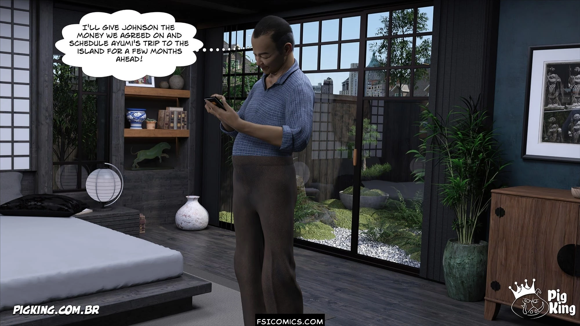 Kobayashi Family Chapter 6 CrazyDad3D FSIComics.com 66 - FSIComics