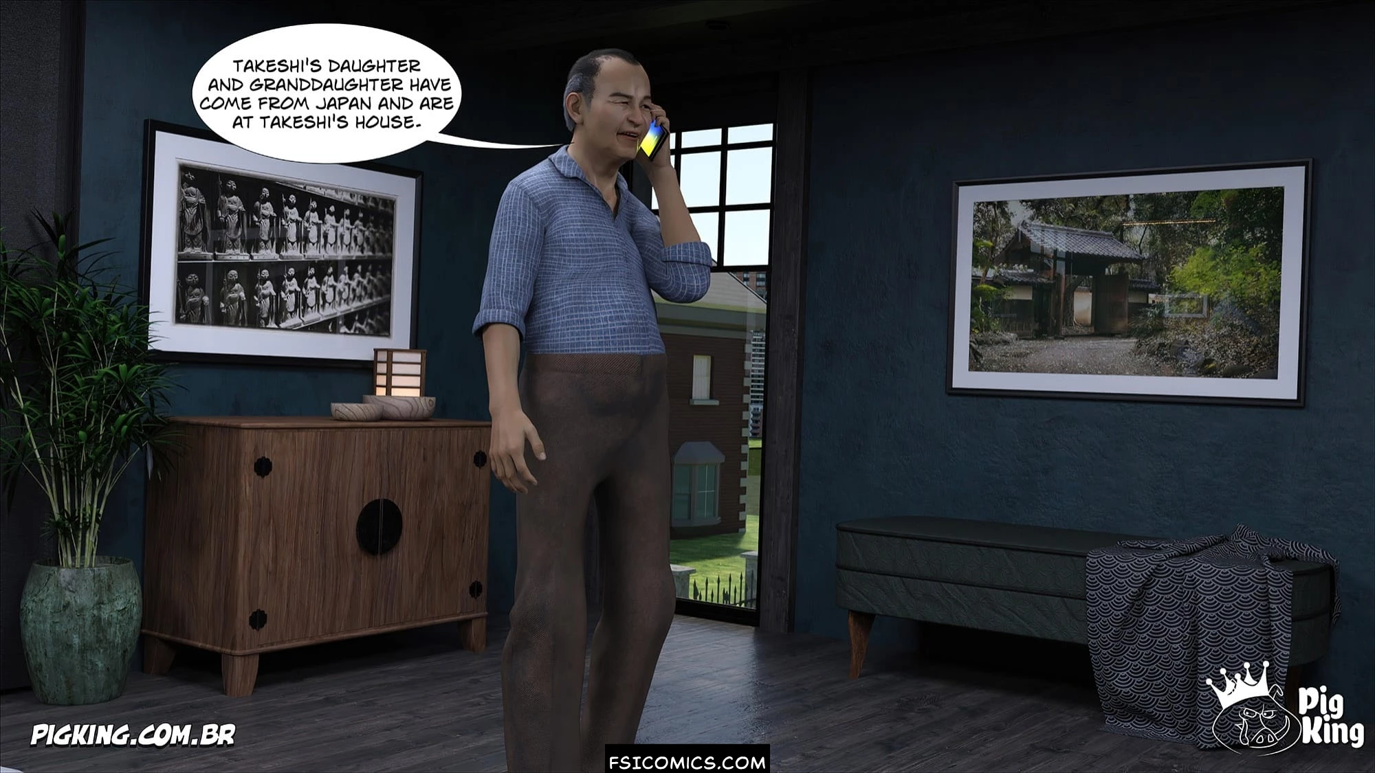 Kobayashi Family Chapter 6 CrazyDad3D FSIComics.com 71 - FSIComics