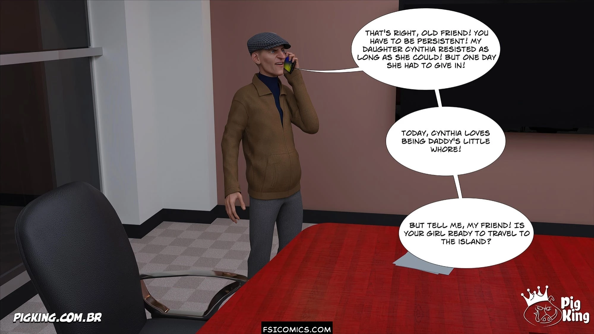 Kobayashi Family Chapter 6 CrazyDad3D FSIComics.com 75 - FSIComics