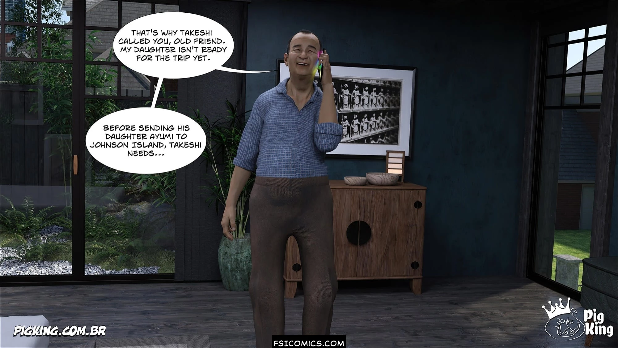 Kobayashi Family Chapter 6 CrazyDad3D FSIComics.com 76 - FSIComics