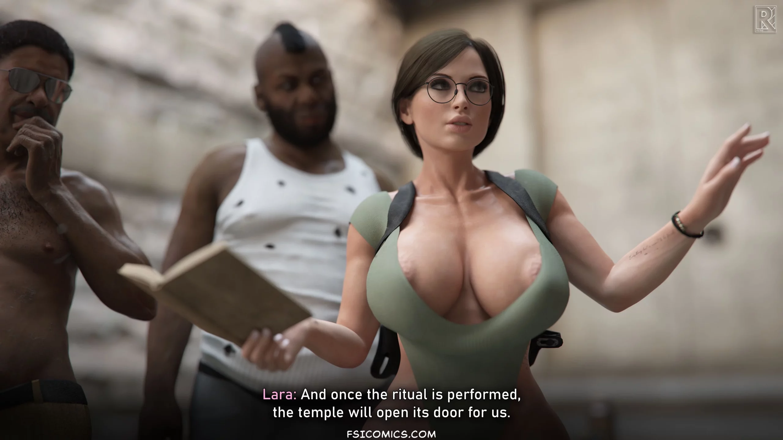 Lara Lustful Adventure Chapter 3 Rro.lled FSIComics.com 3 scaled - FSIComics