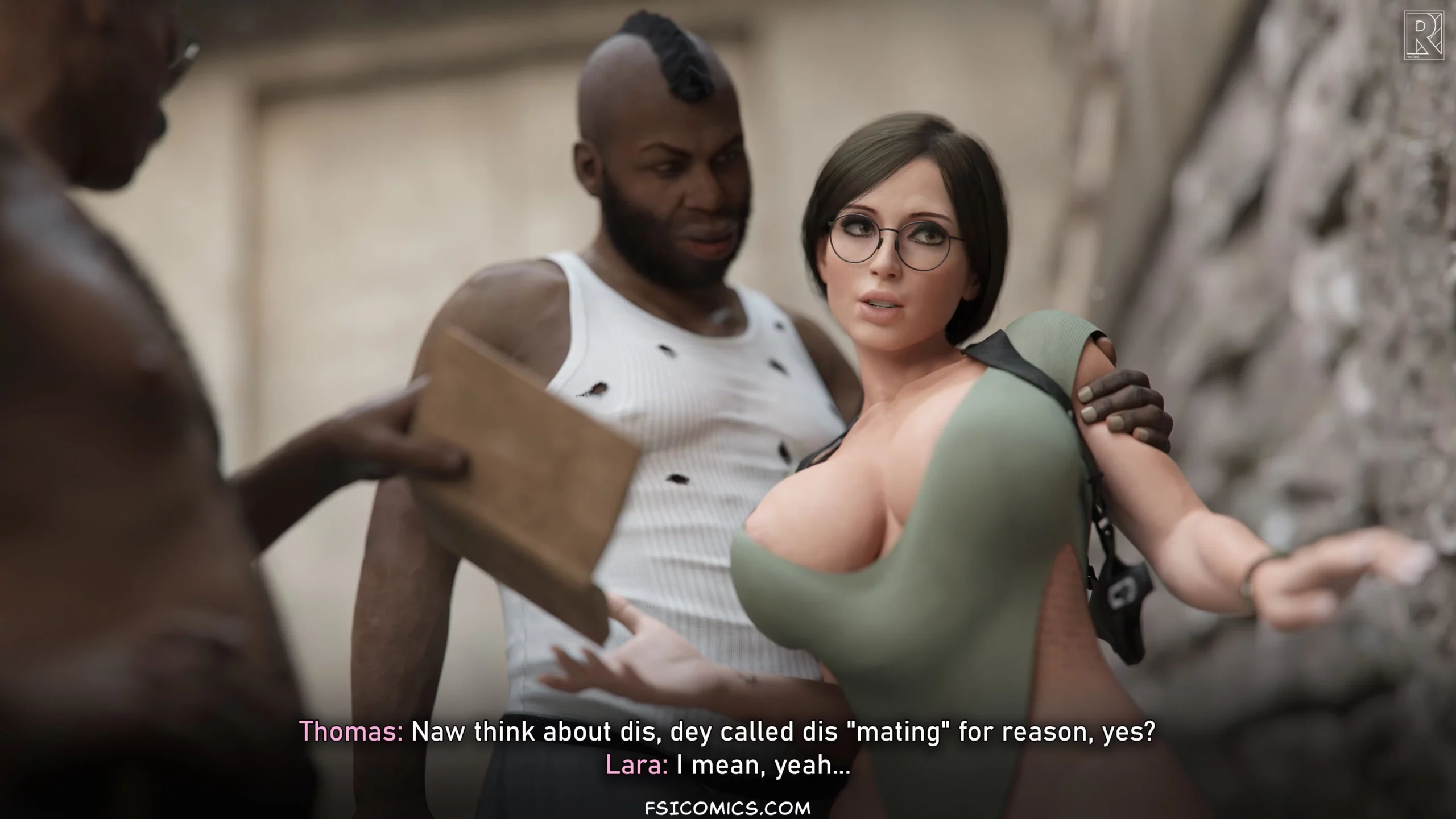 Lara Lustful Adventure Chapter 3 Rro.lled FSIComics.com 6 scaled - FSIComics