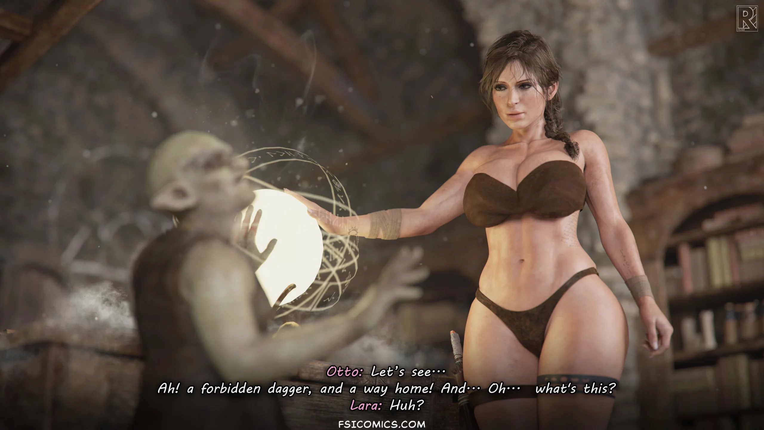 Lara Lustful Adventure Chapter 4 Rro.lled FSIComics.com 29 scaled - FSIComics