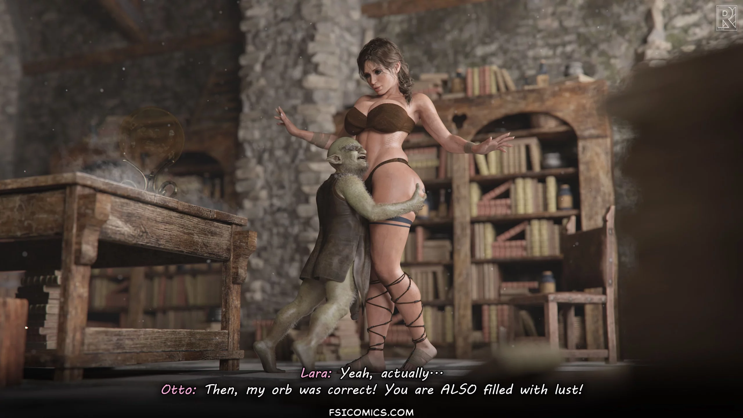 Lara Lustful Adventure Chapter 4 Rro.lled FSIComics.com 33 scaled - FSIComics