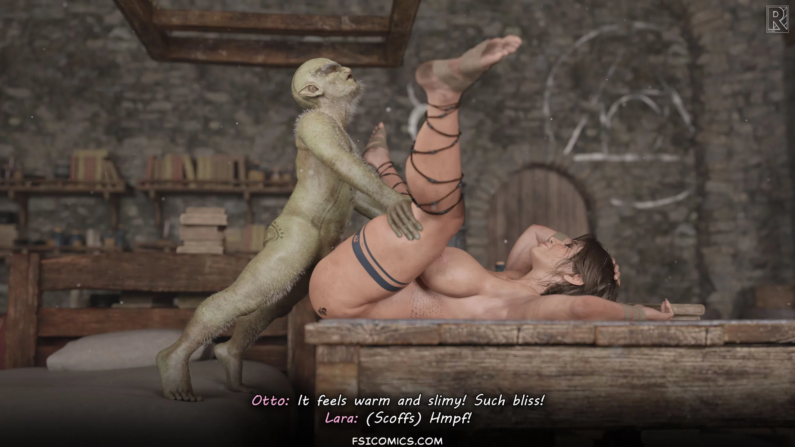 Lara Lustful Adventure Chapter 4 Rro.lled FSIComics.com 45 scaled - FSIComics