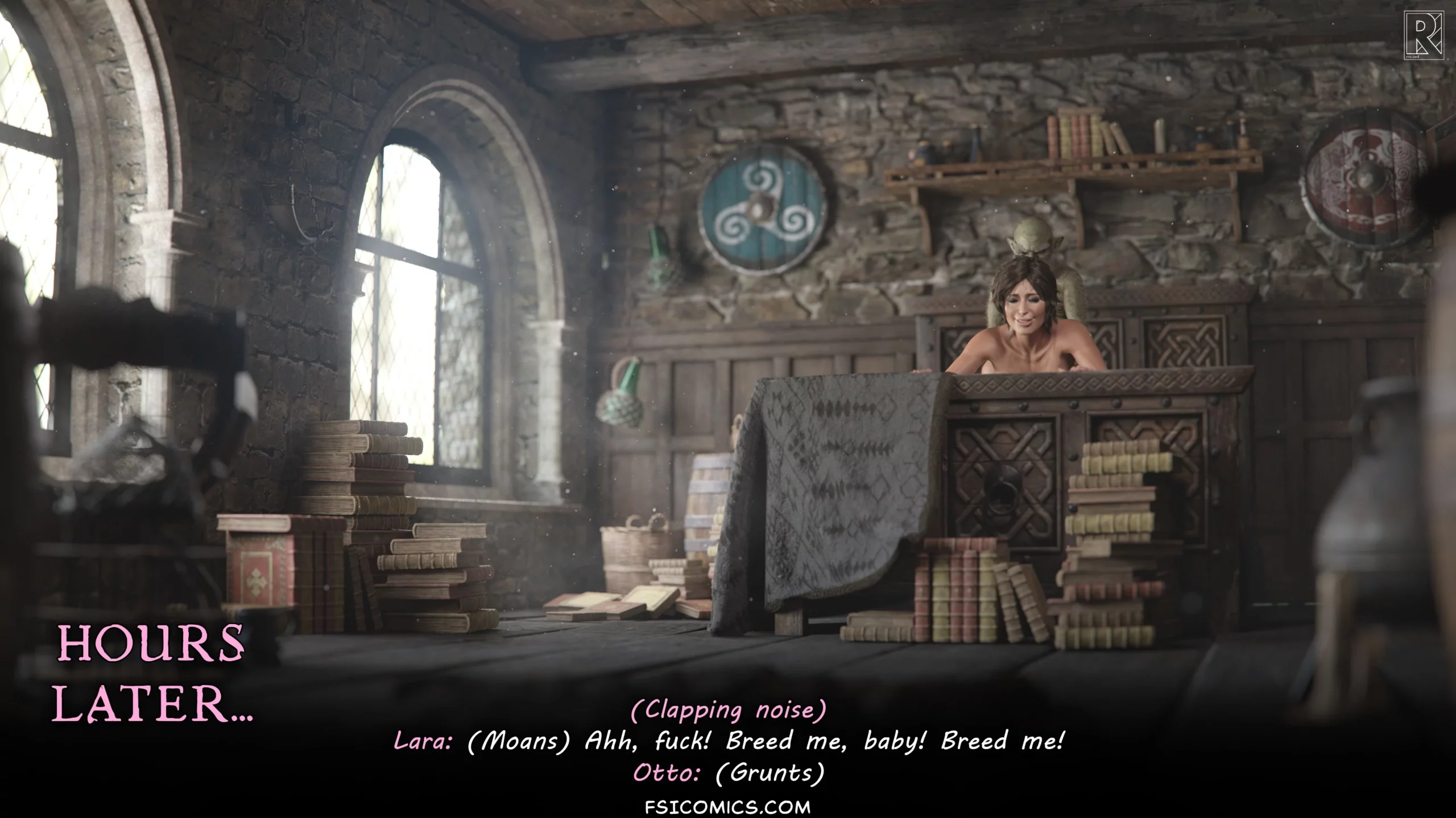 Lara Lustful Adventure Chapter 4 Rro.lled FSIComics.com 75 scaled - FSIComics